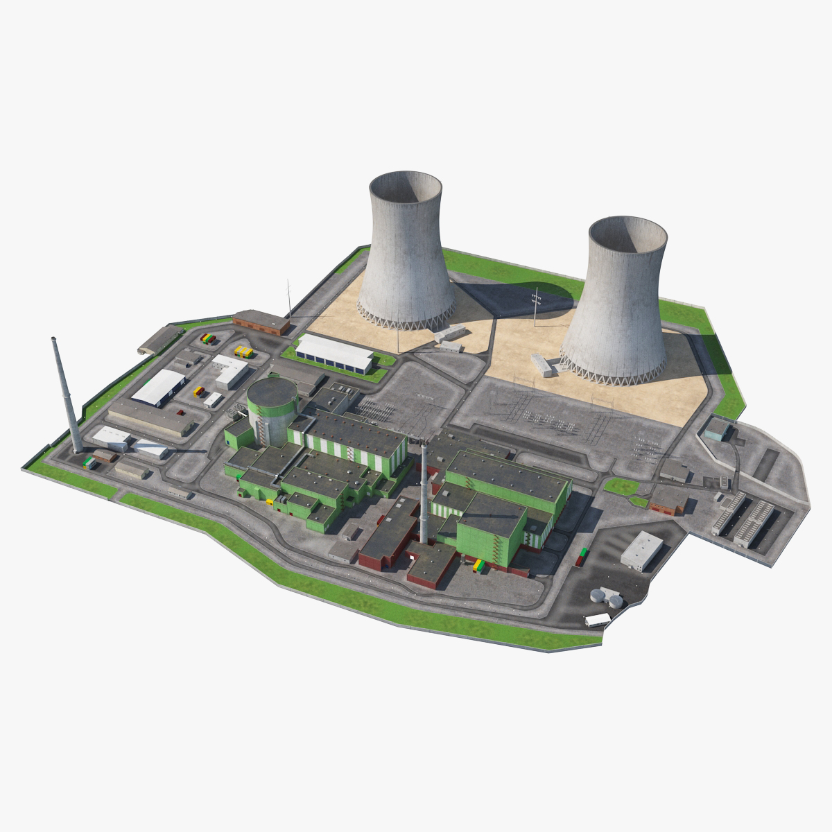 Nuclear Power Plant, view 3