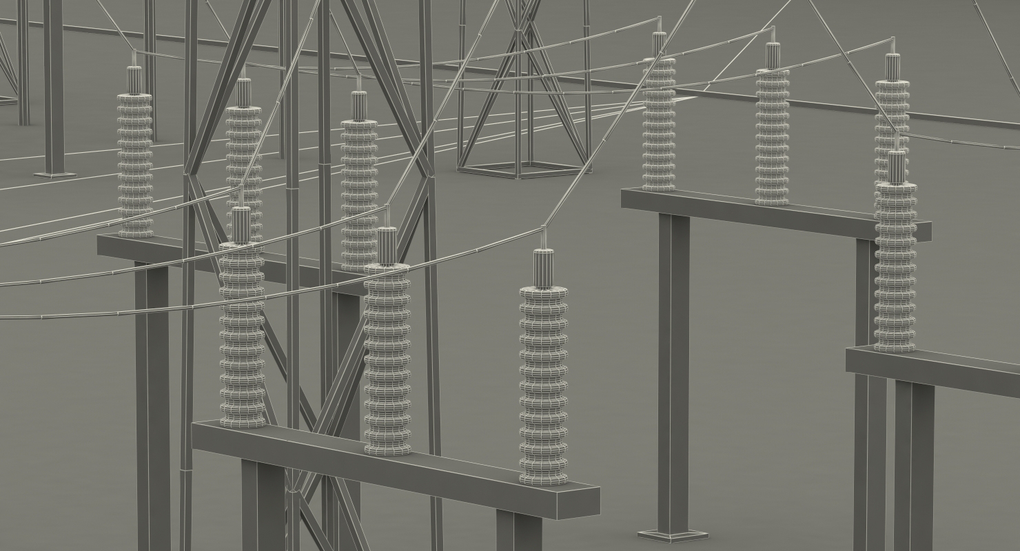 Nuclear Power Plant 3D model