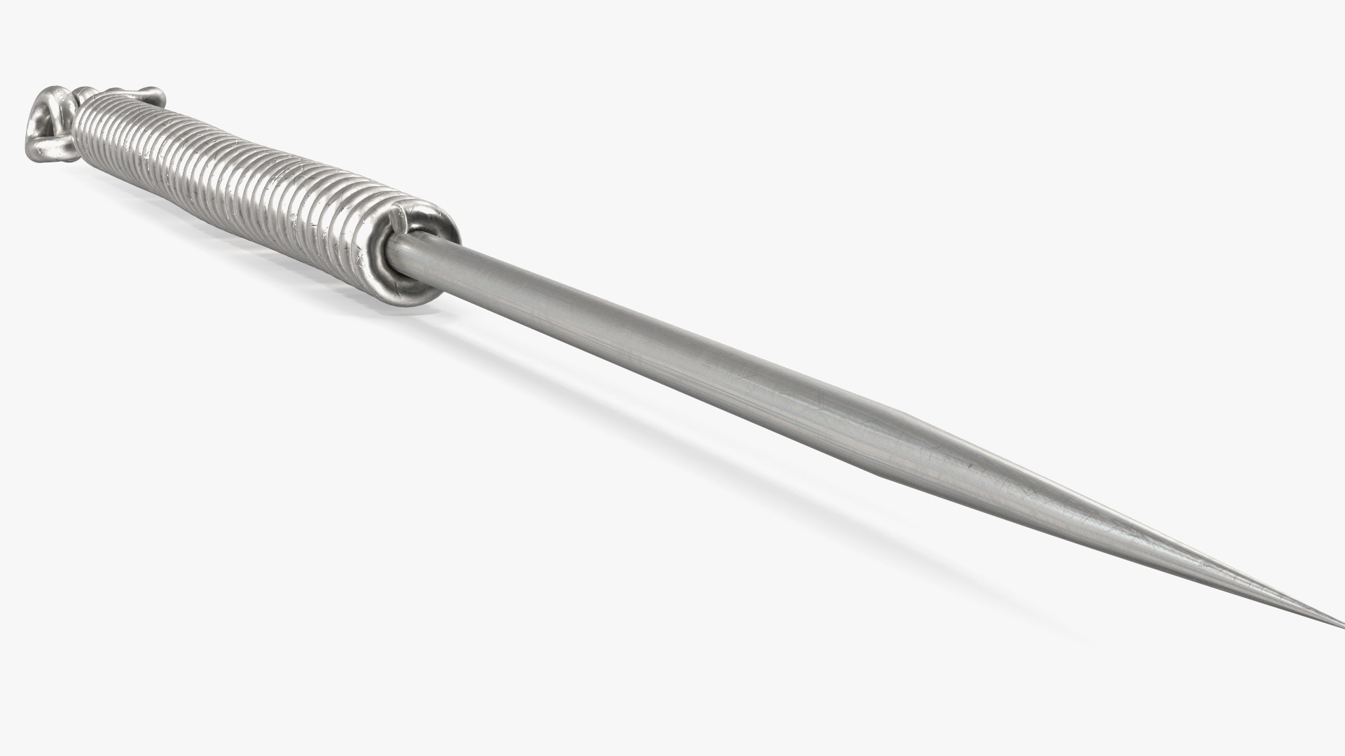 3D Short Acupuncture Needle Silver