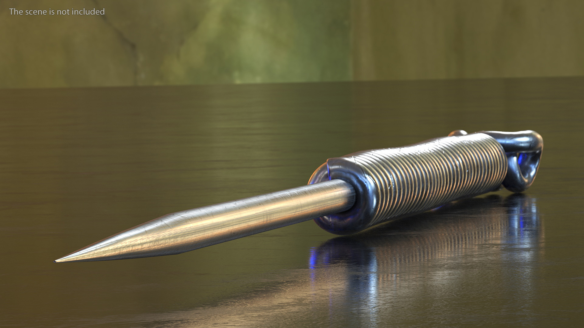 3D Short Acupuncture Needle Silver