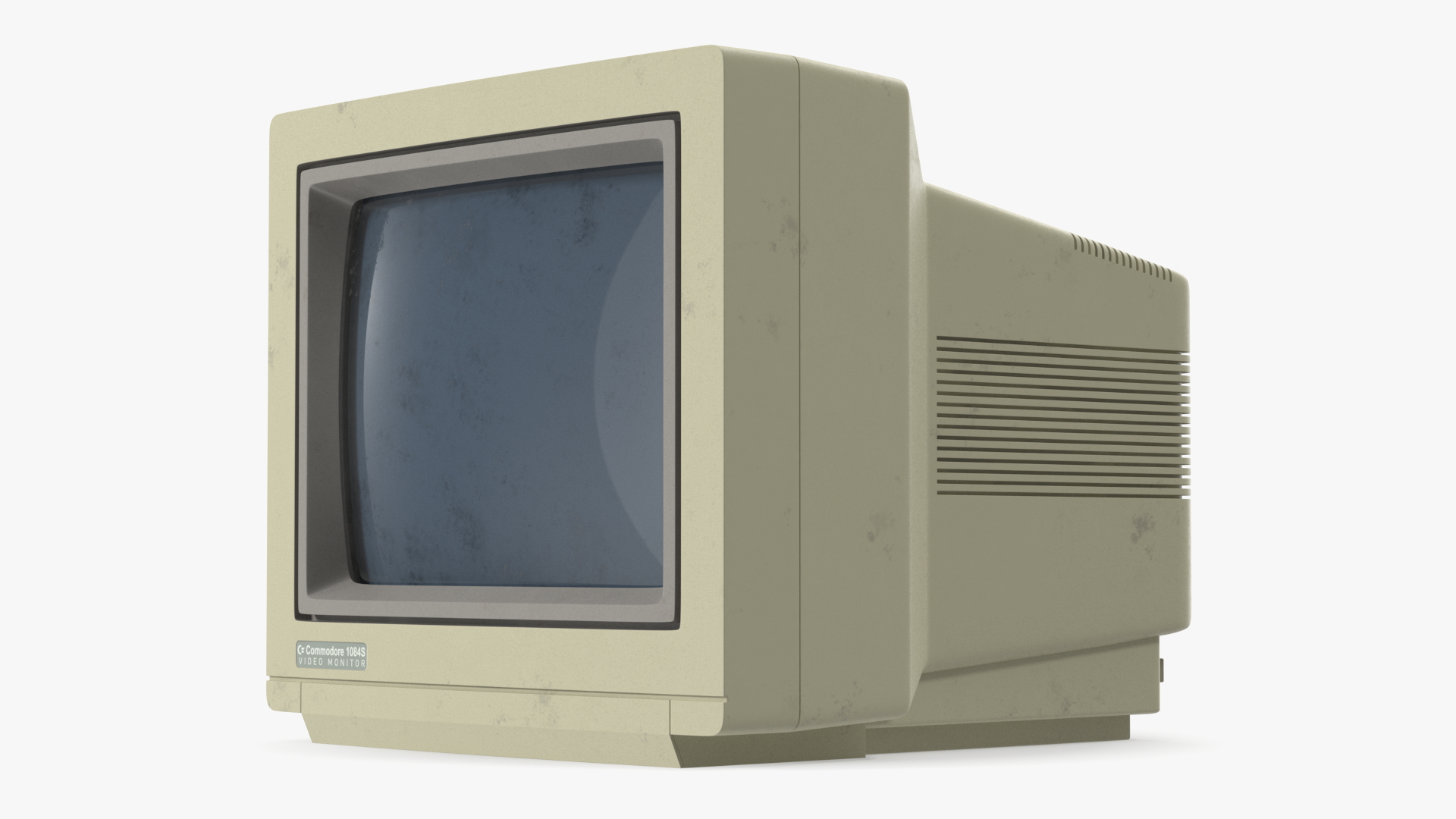 Retro Monitor Commodore Old 3D
