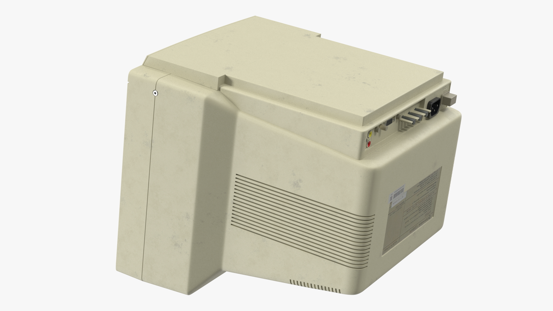 Retro Monitor Commodore Old 3D