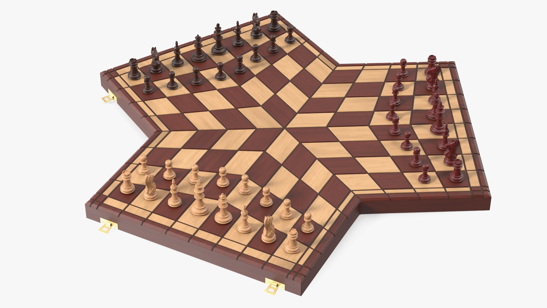 3D Chess for Three Players model
