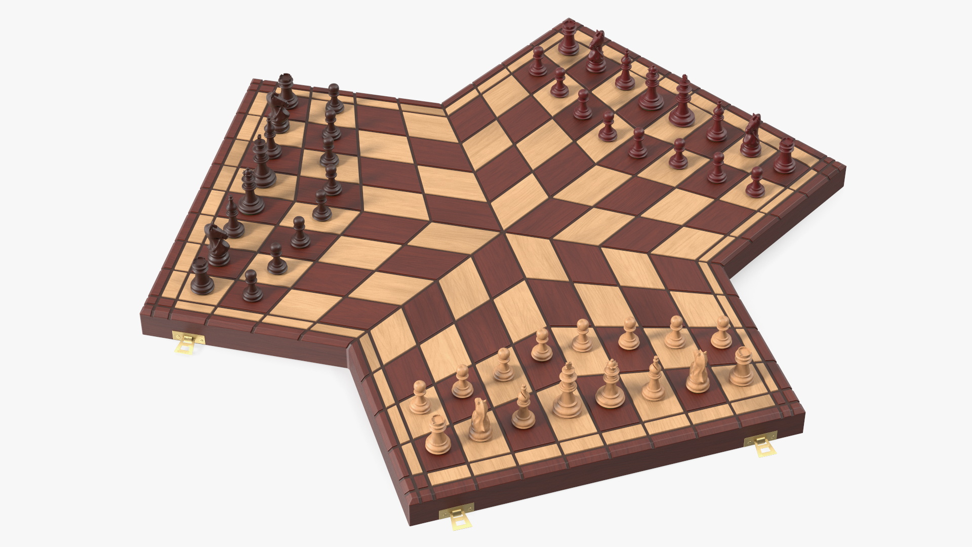 3D Chess for Three Players model