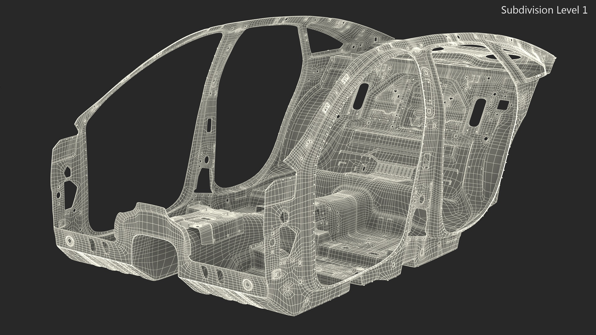 3D model Car Body