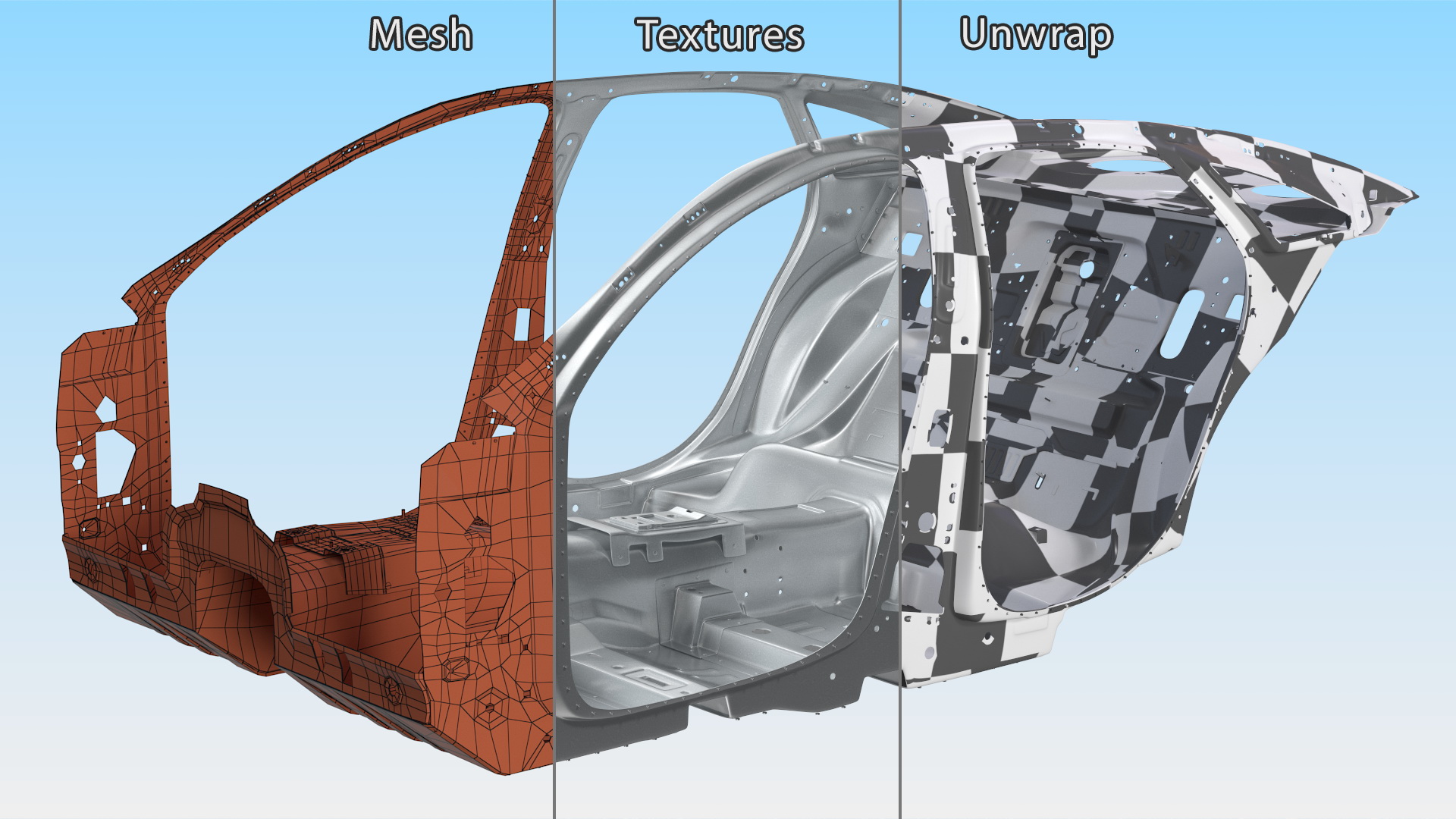 3D model Car Body