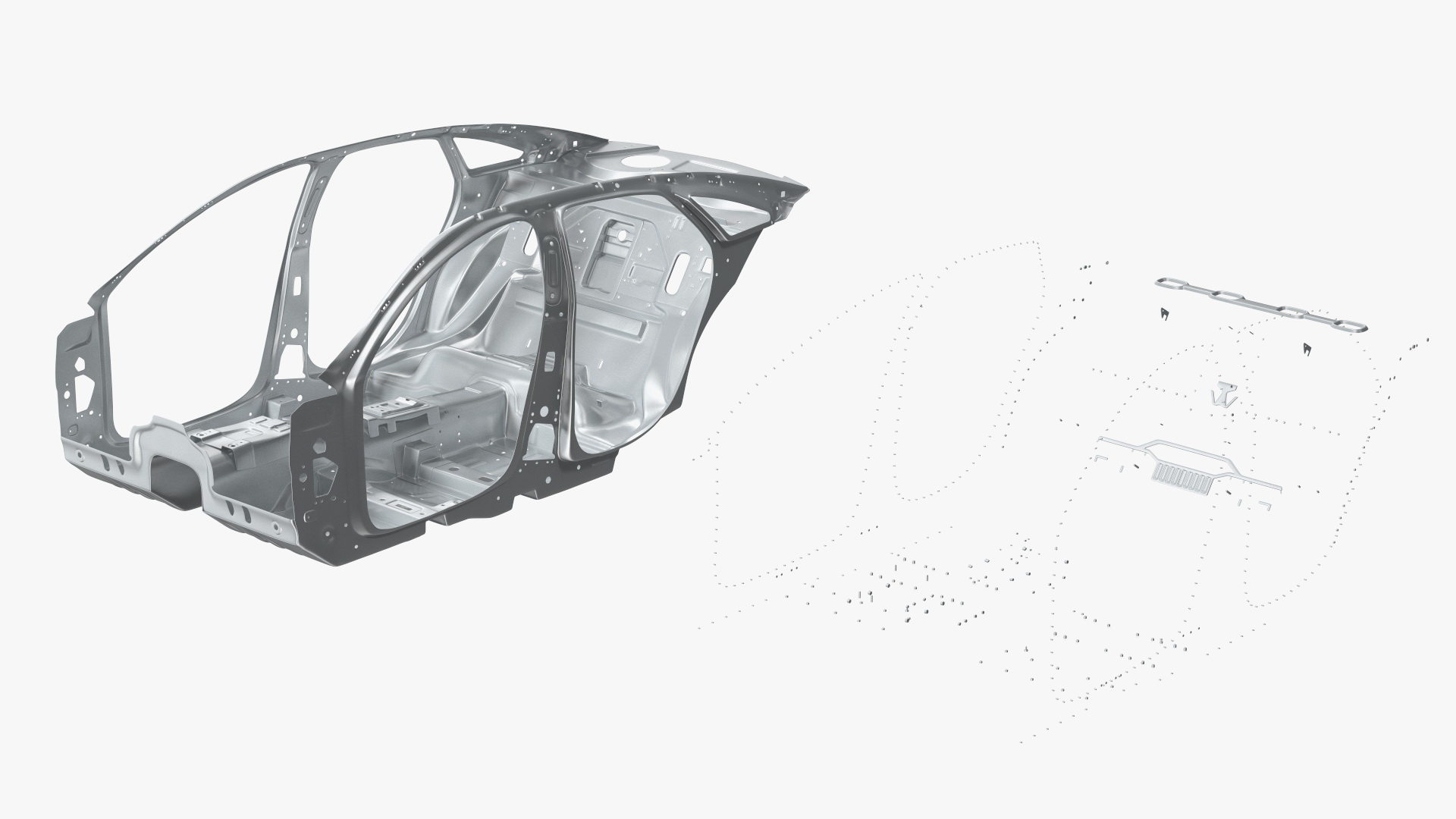 3D model Car Body
