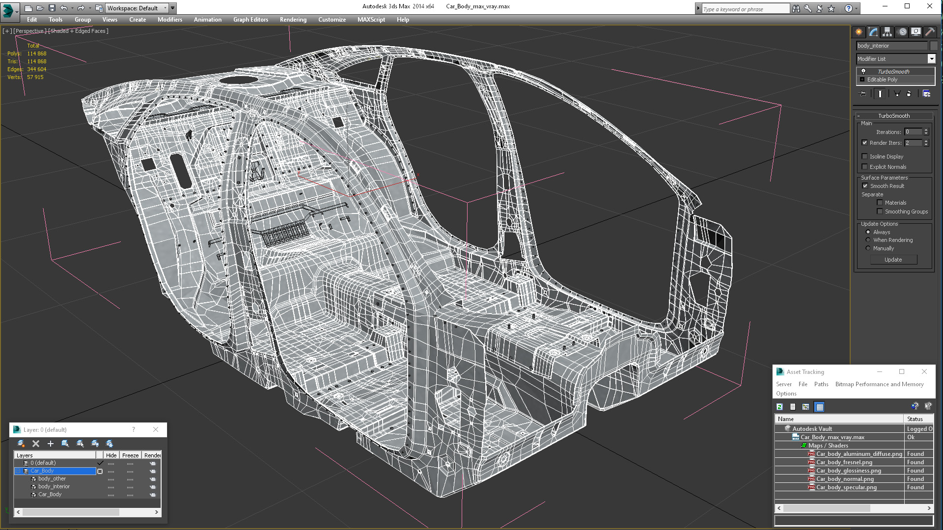 3D model Car Body