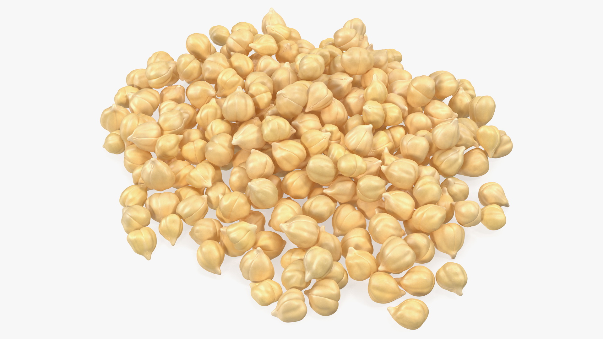 3D model Chickpeas Beans Garbanzo Beans Pile