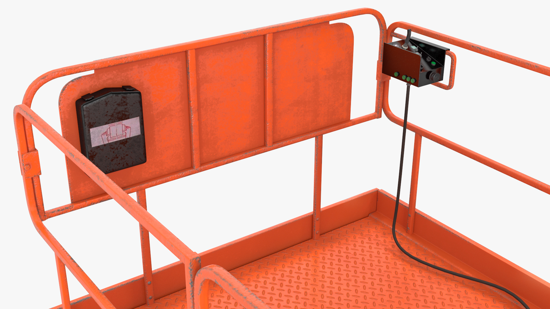 JLG 3394RT Scissor Lift Rigged for Cinema 4D 3D model