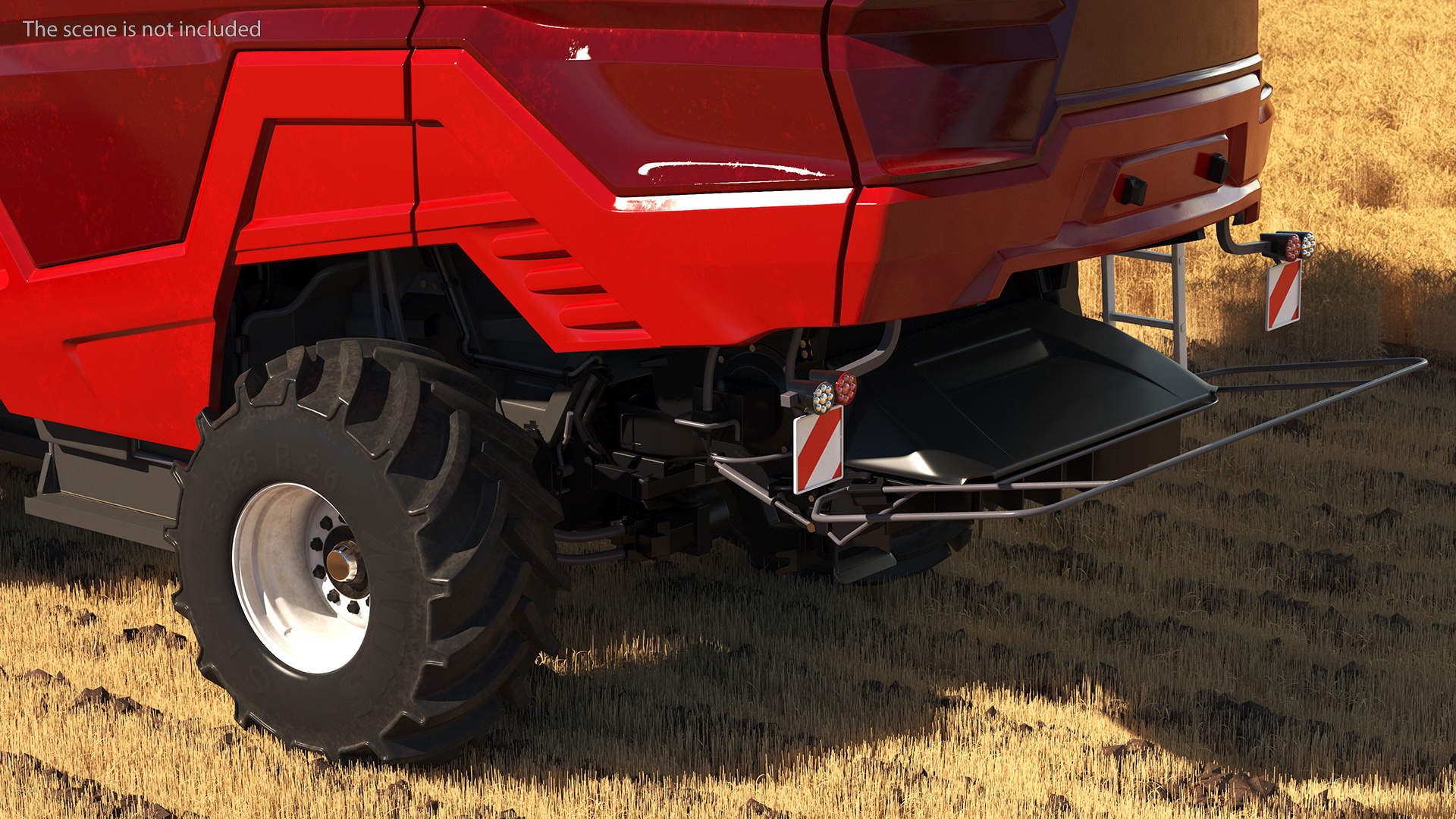 3D model Combine Harvester Generic