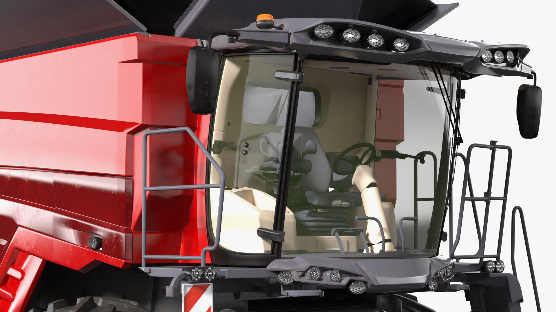 3D model Combine Harvester Generic