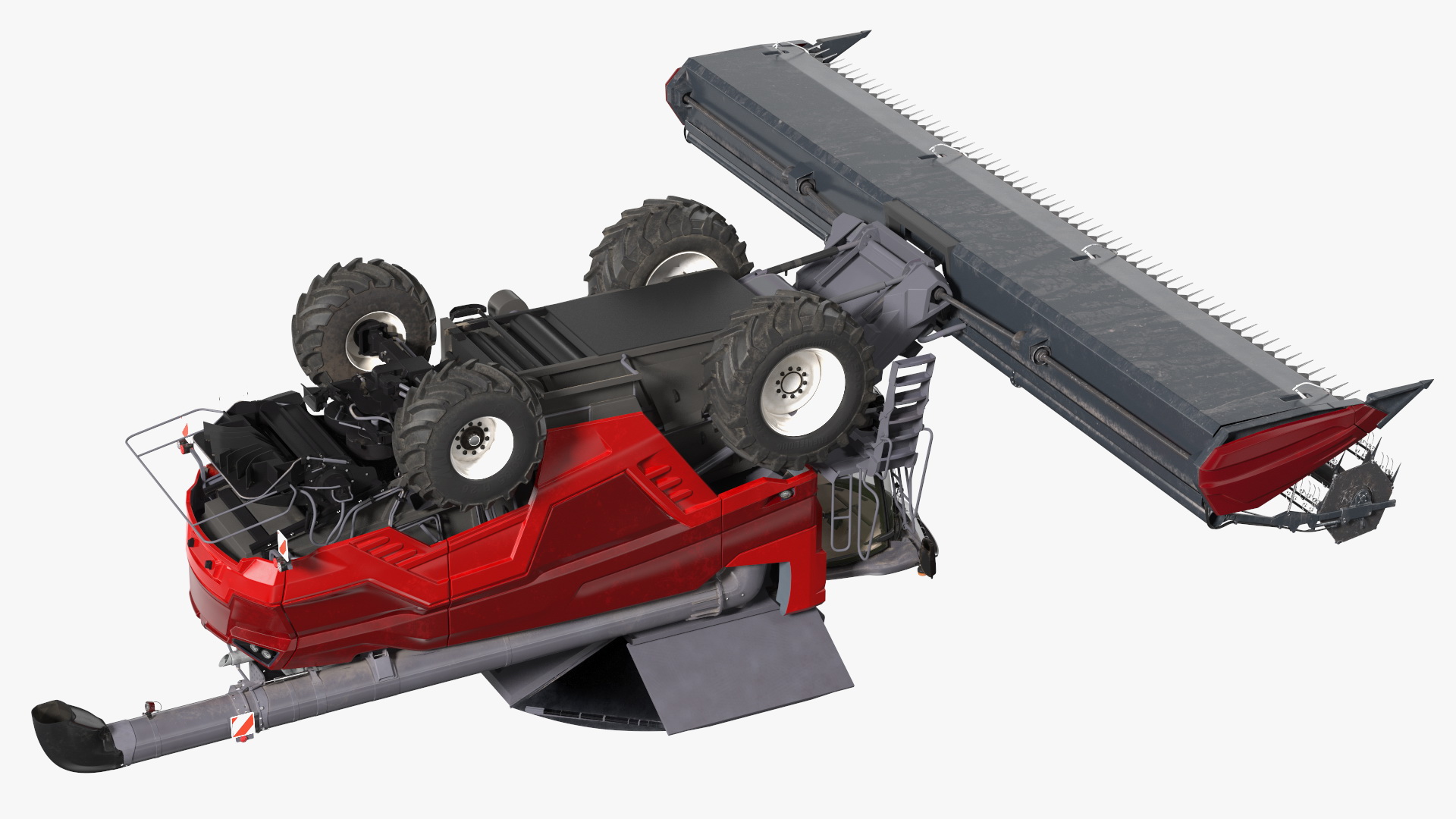 3D model Combine Harvester Generic