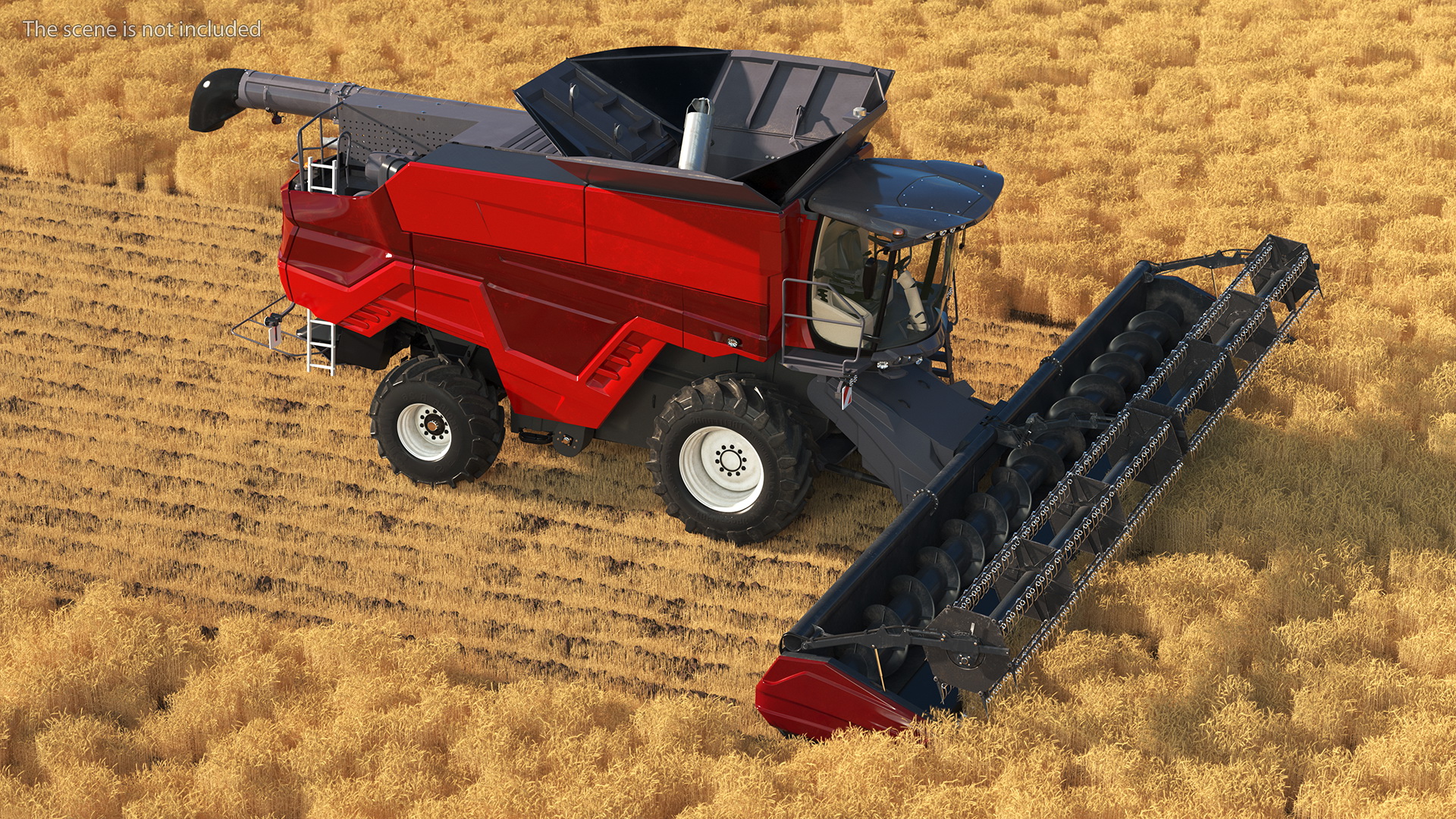 3D model Combine Harvester Generic
