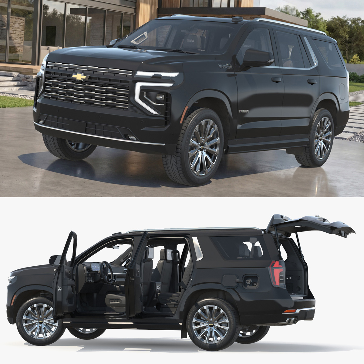 Chevrolet Tahoe 2025 - Rigged