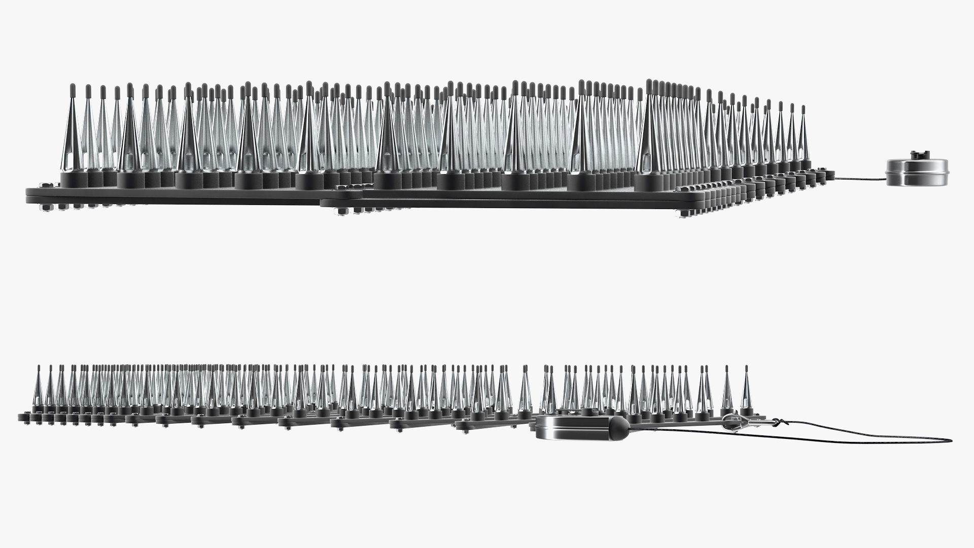 Roadway Safety Stinger Spike Strip 3D model