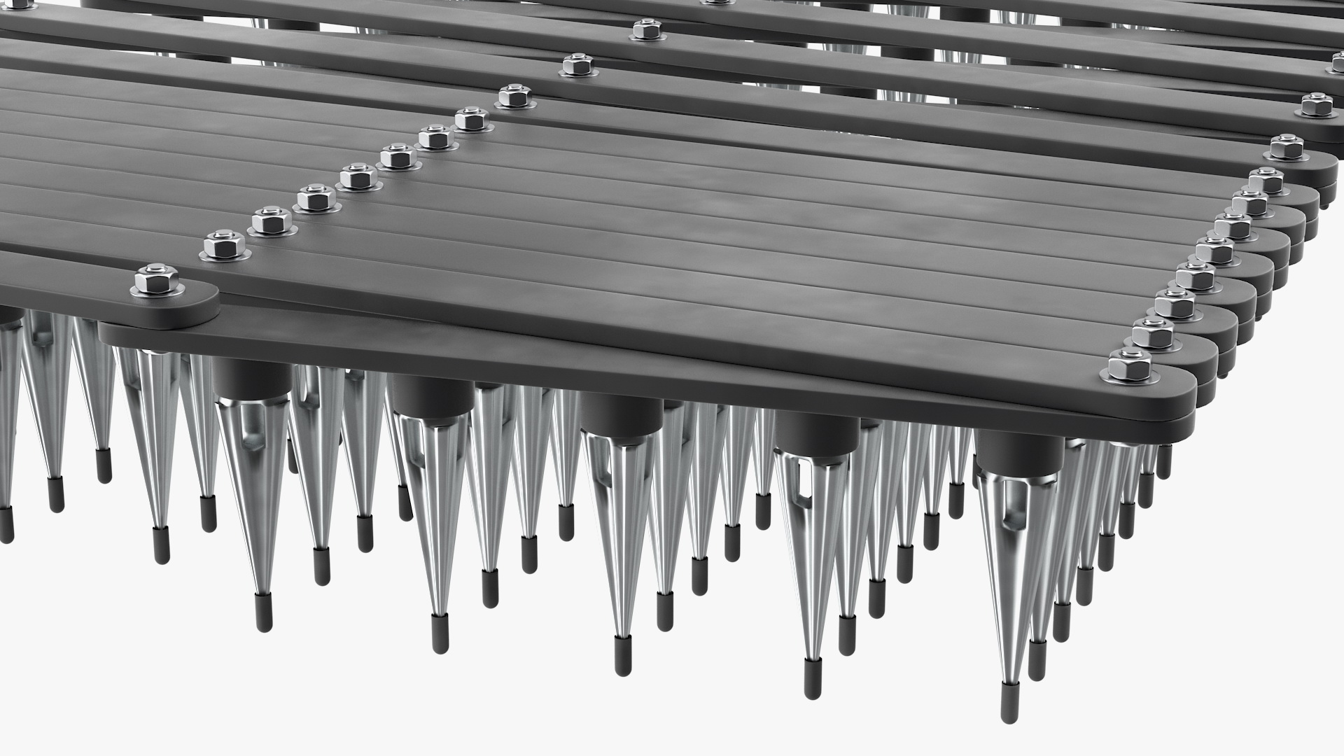 Roadway Safety Stinger Spike Strip 3D model