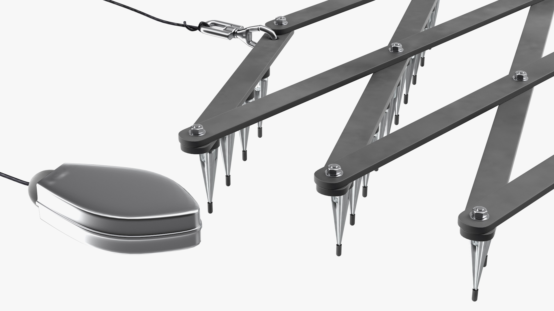Roadway Safety Stinger Spike Strip 3D model
