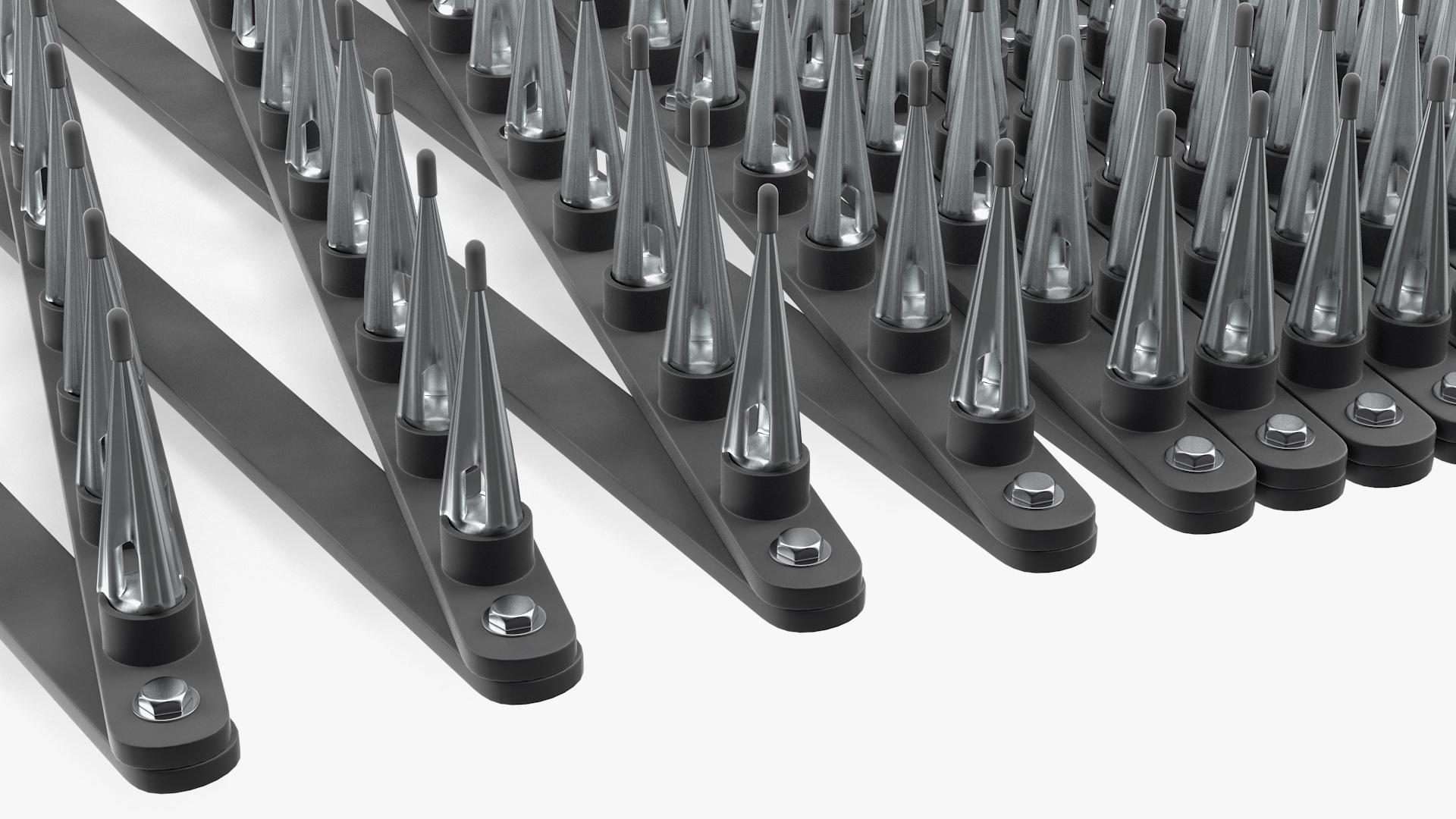 Roadway Safety Stinger Spike Strip 3D model