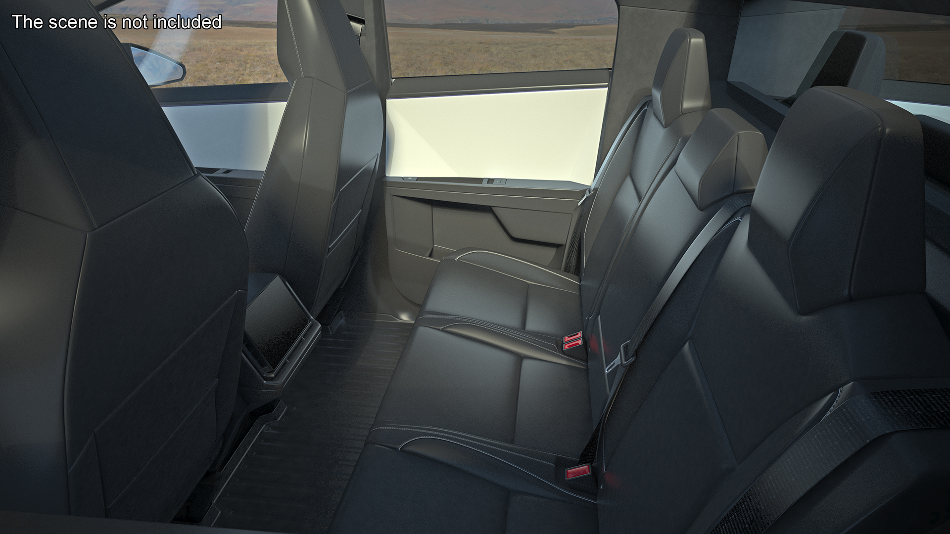 2024 Tesla Cybertruck Rigged for Maya 3D