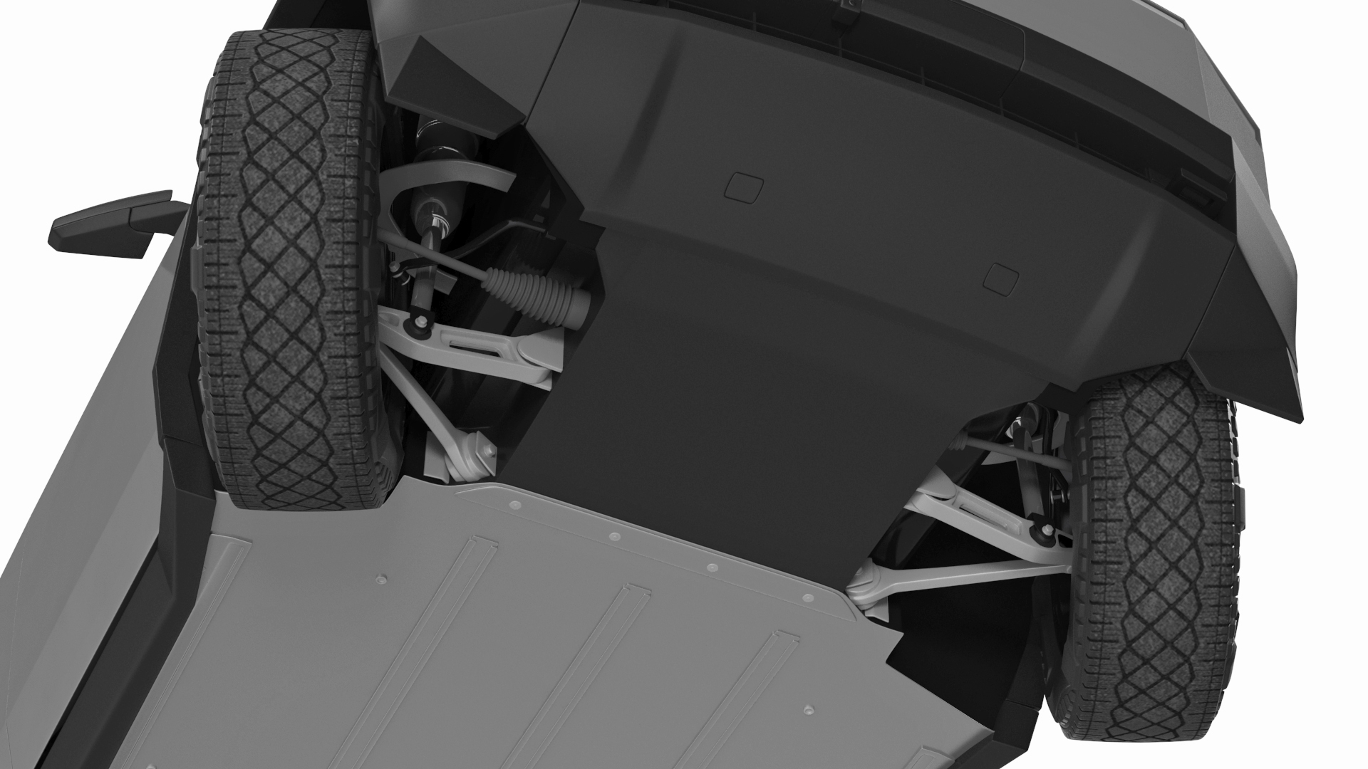 2024 Tesla Cybertruck Rigged for Maya 3D