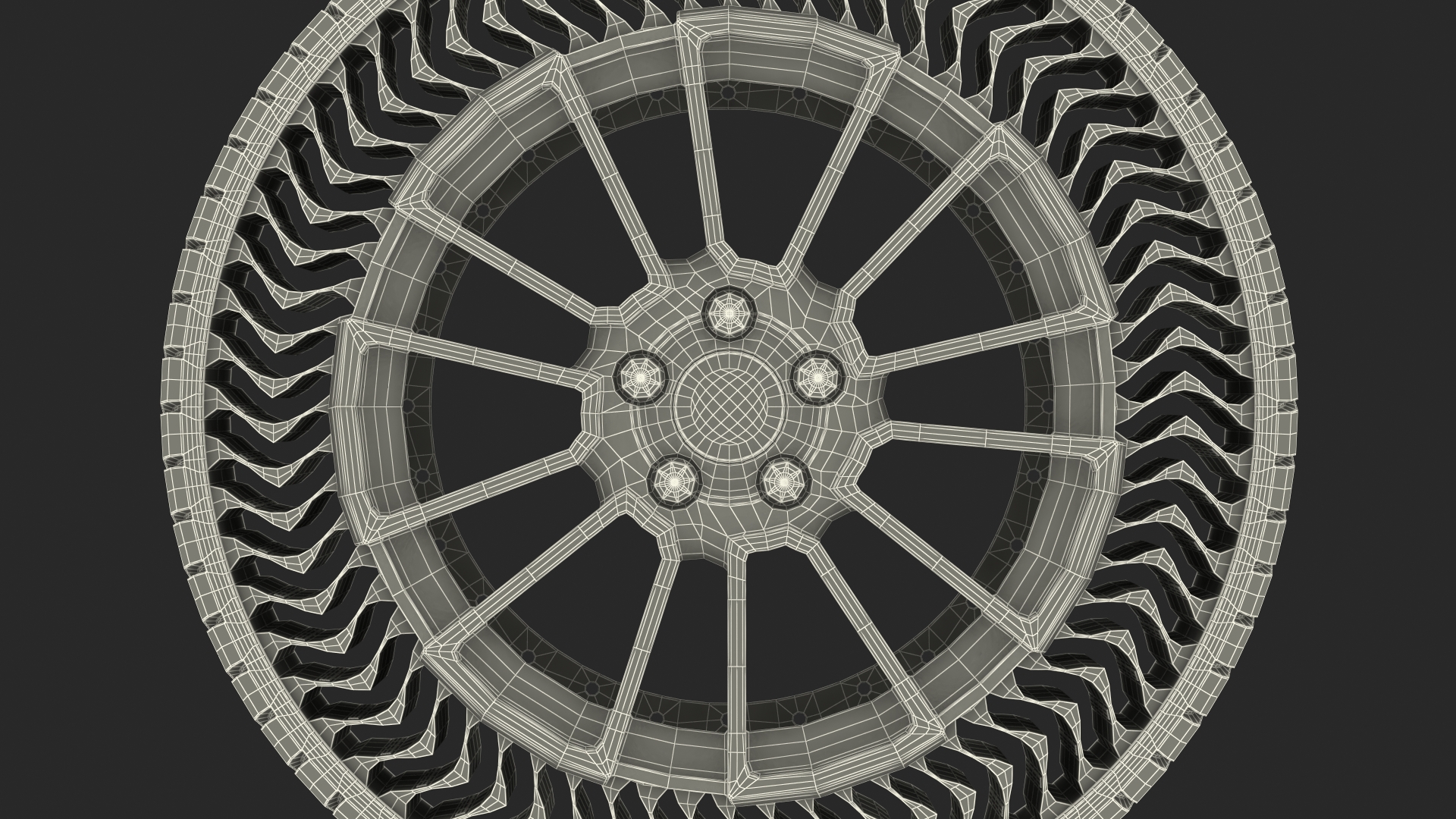 3D Airless Michelin Tire