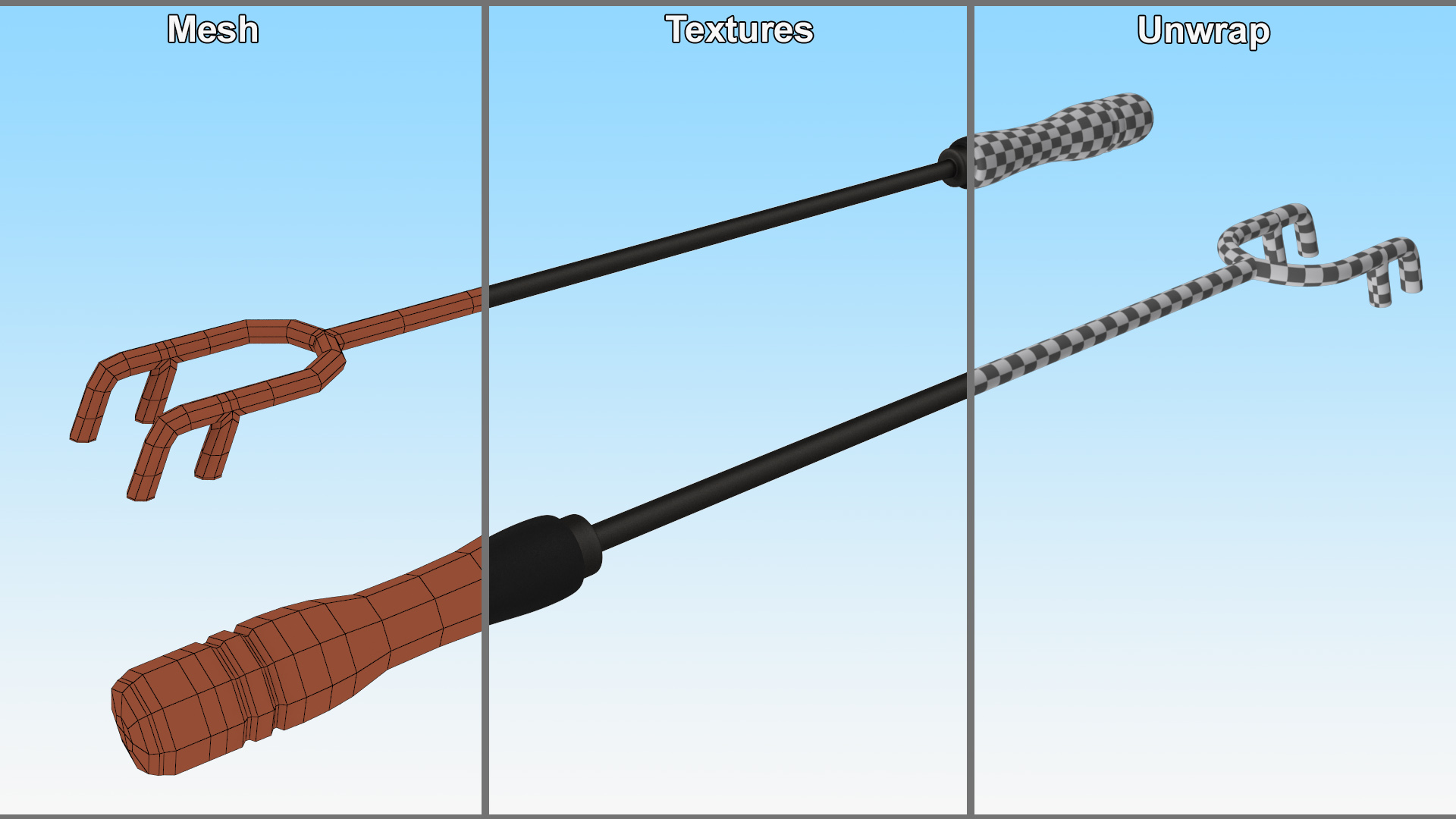 3D model Fire Poker