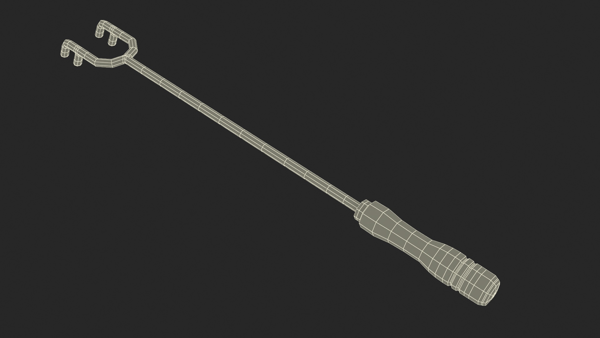 3D model Fire Poker