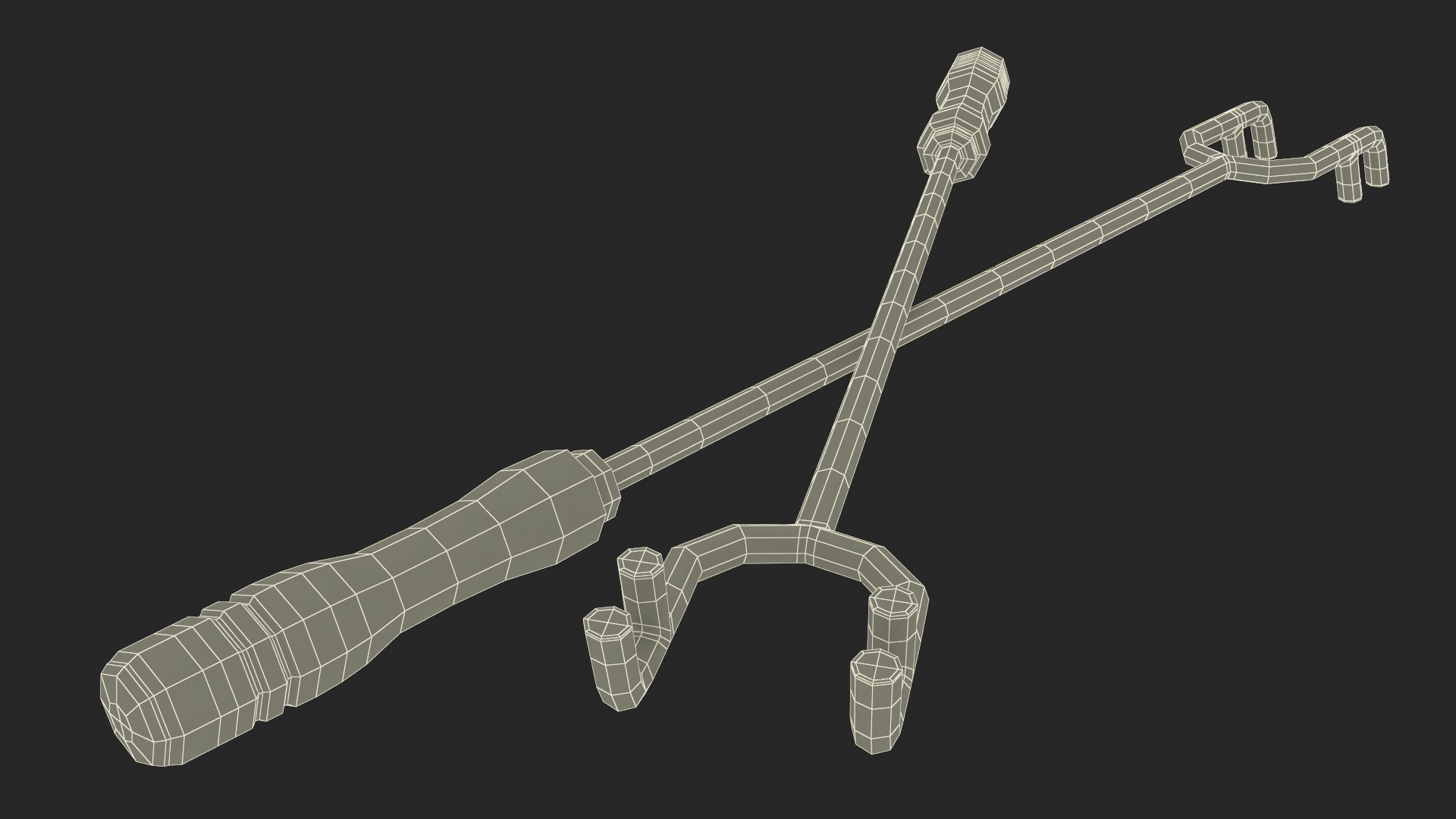 3D model Fire Poker