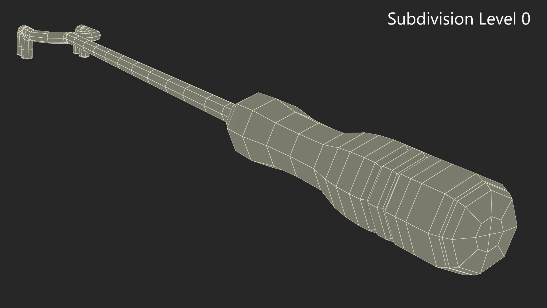 3D model Fire Poker