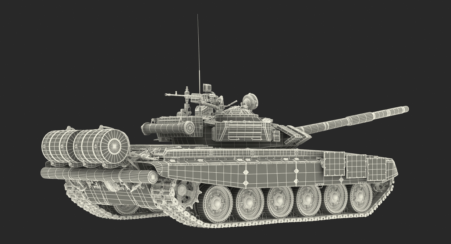 3D model T 72B3 Soviet Main Battle Tank