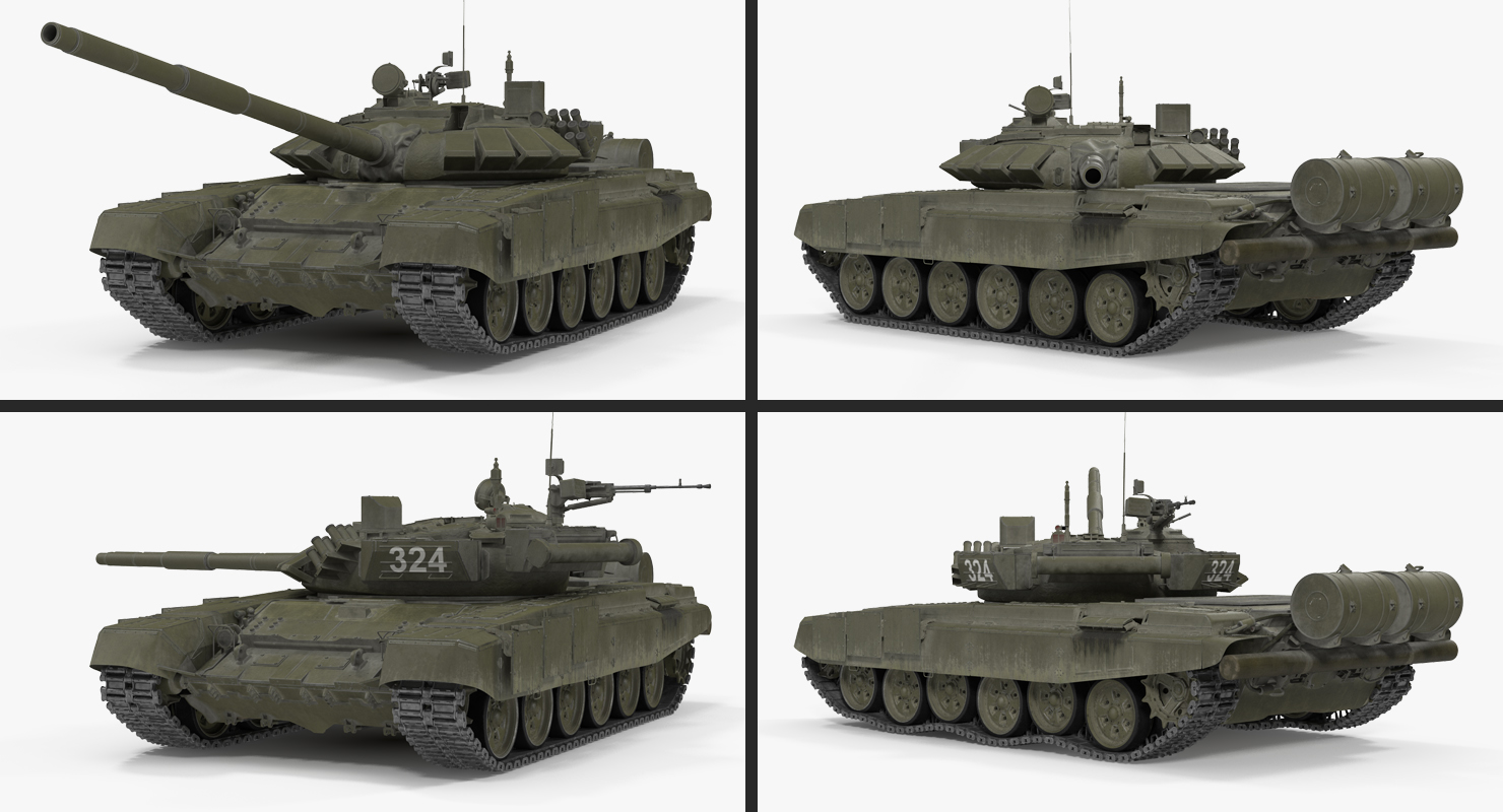 3D model T 72B3 Soviet Main Battle Tank