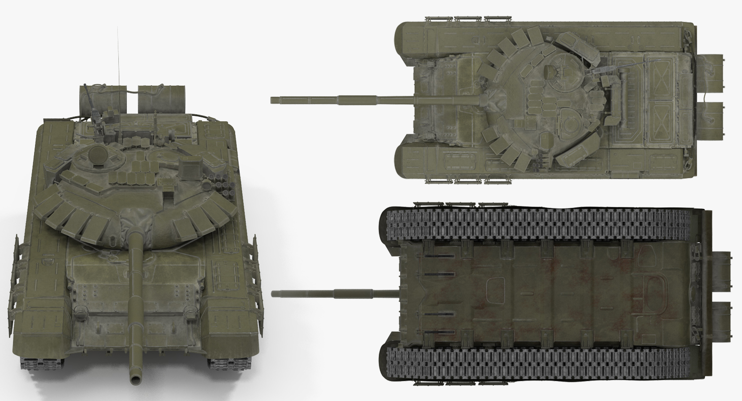 3D model T 72B3 Soviet Main Battle Tank