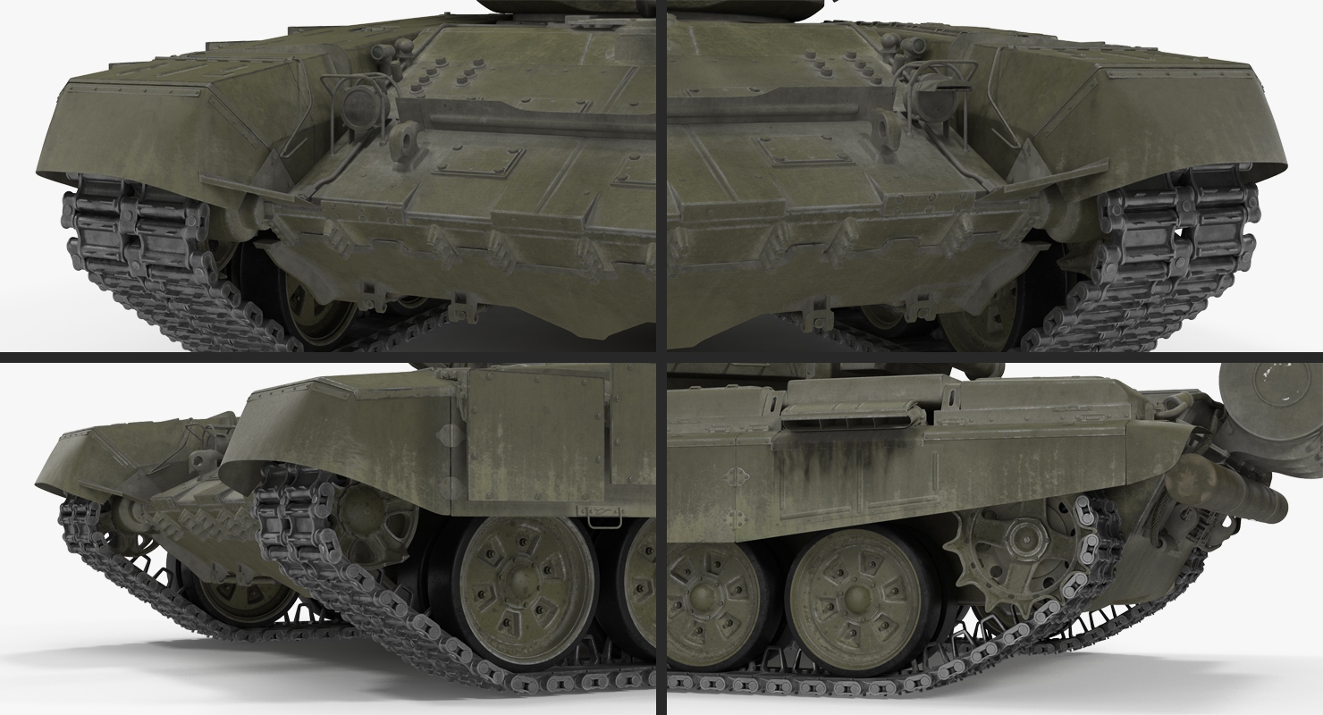 3D model T 72B3 Soviet Main Battle Tank
