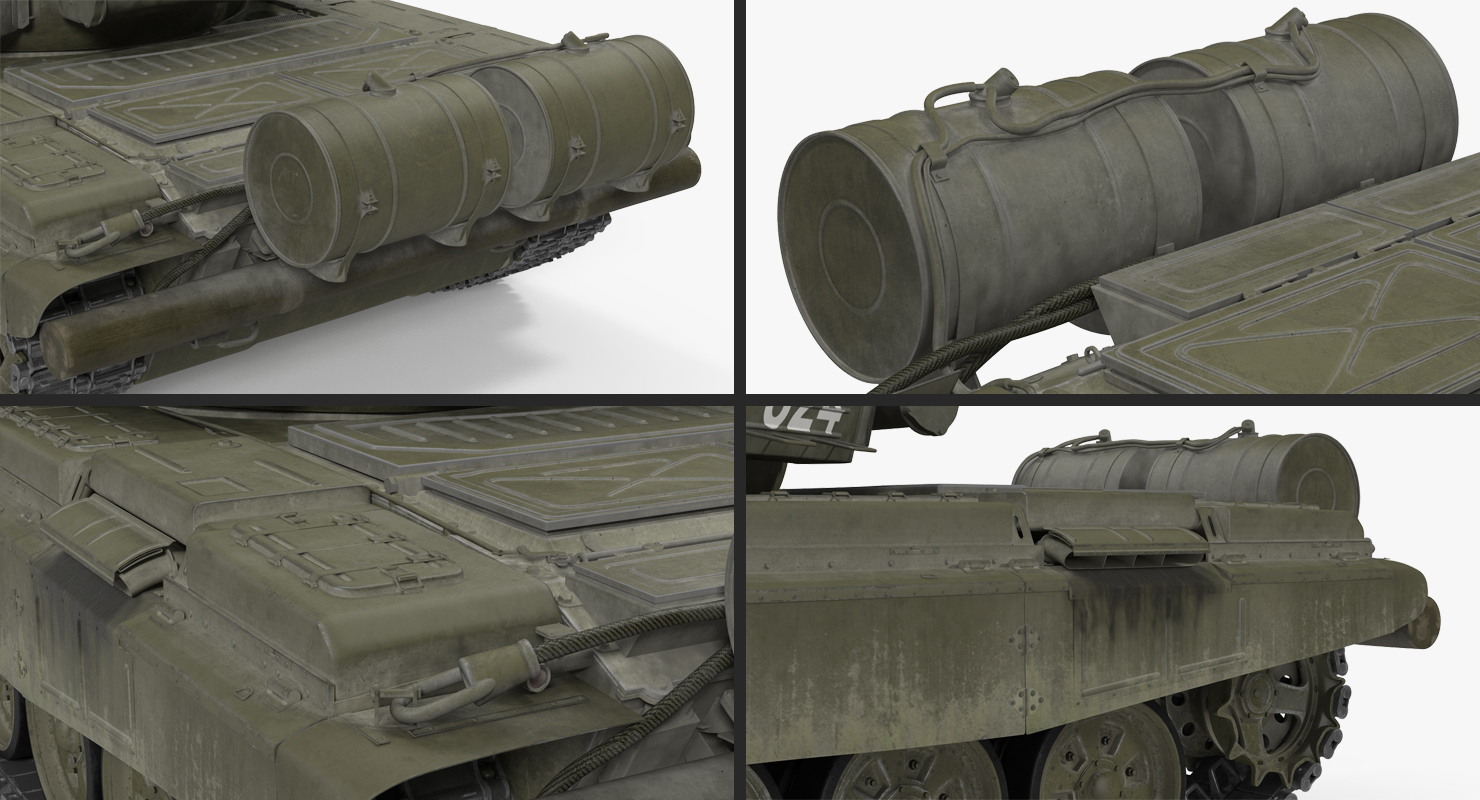 3D model T 72B3 Soviet Main Battle Tank
