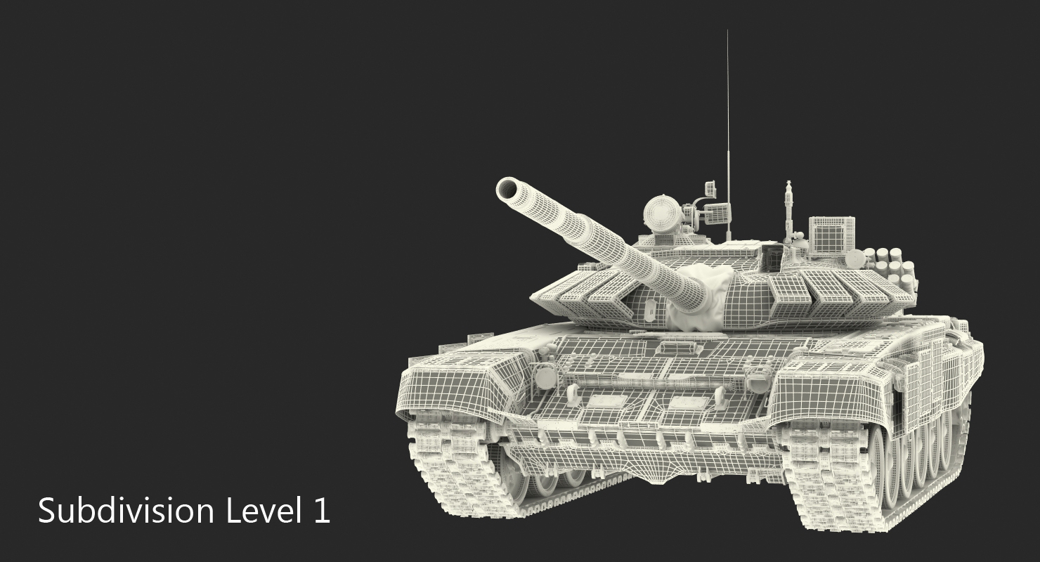 3D model T 72B3 Soviet Main Battle Tank