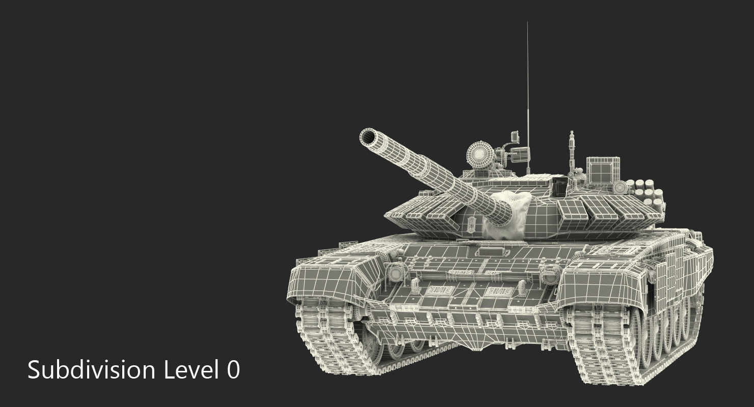 3D model T 72B3 Soviet Main Battle Tank