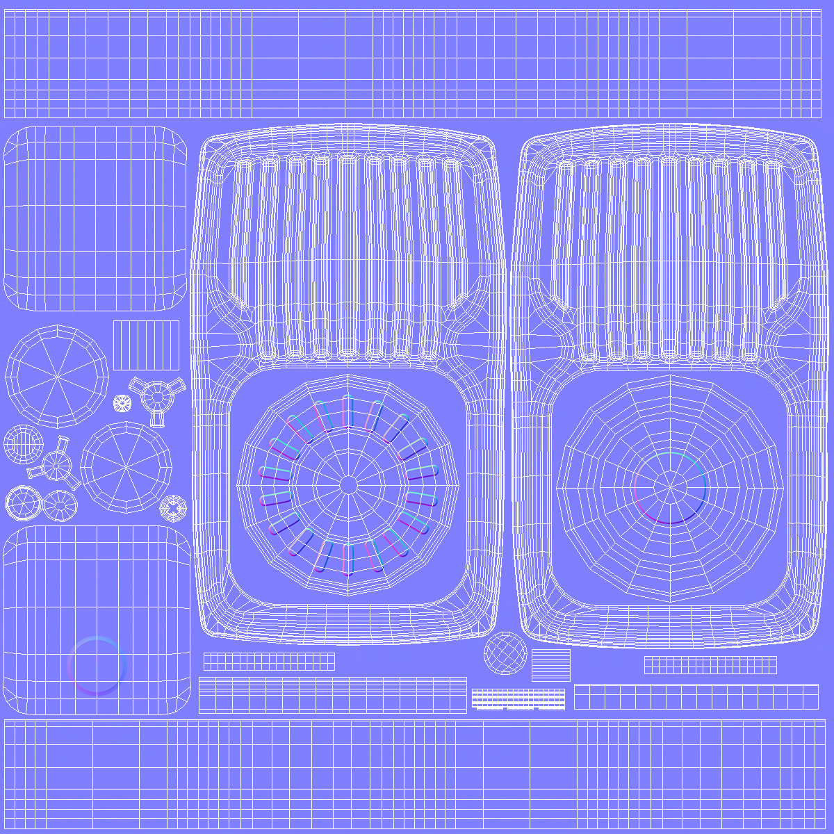 3D Single Bowl Kitchen Sink with Drainboard and Tap model