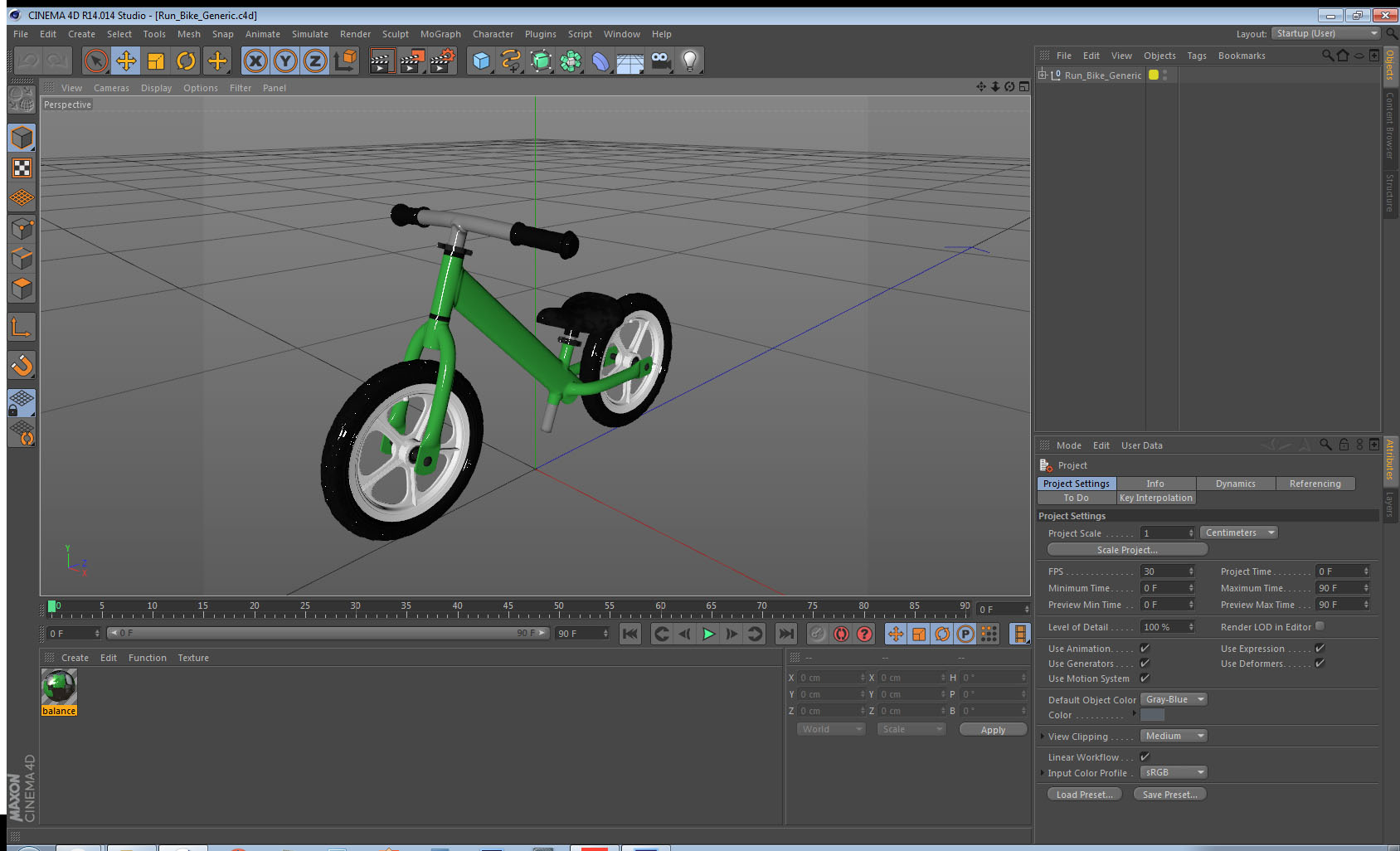 3D Run Bike Generic