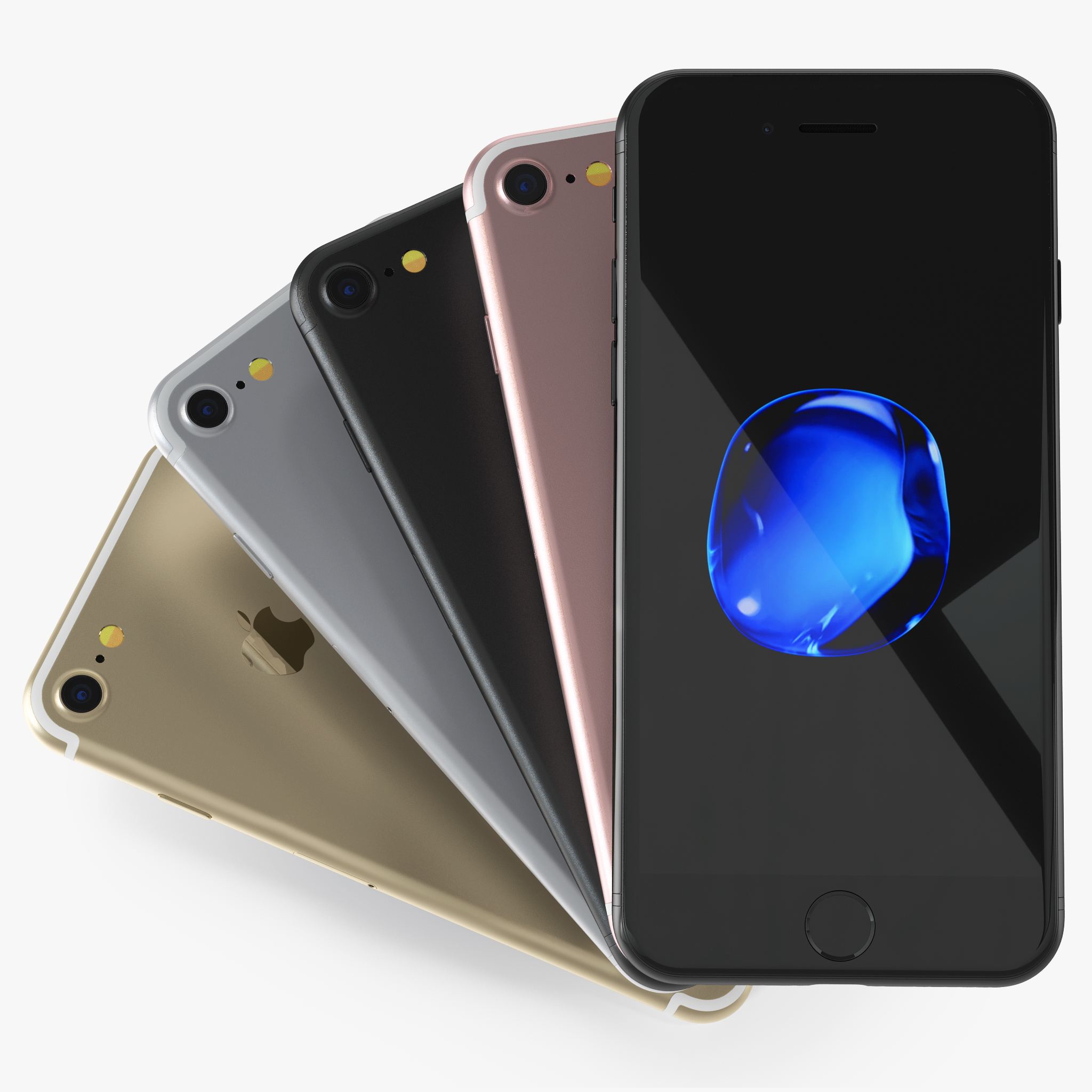 IPhone 7 3D Models Set