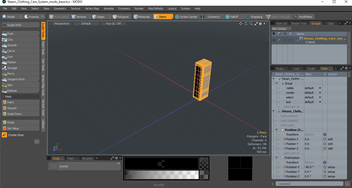 3D Steam Clothing Care System