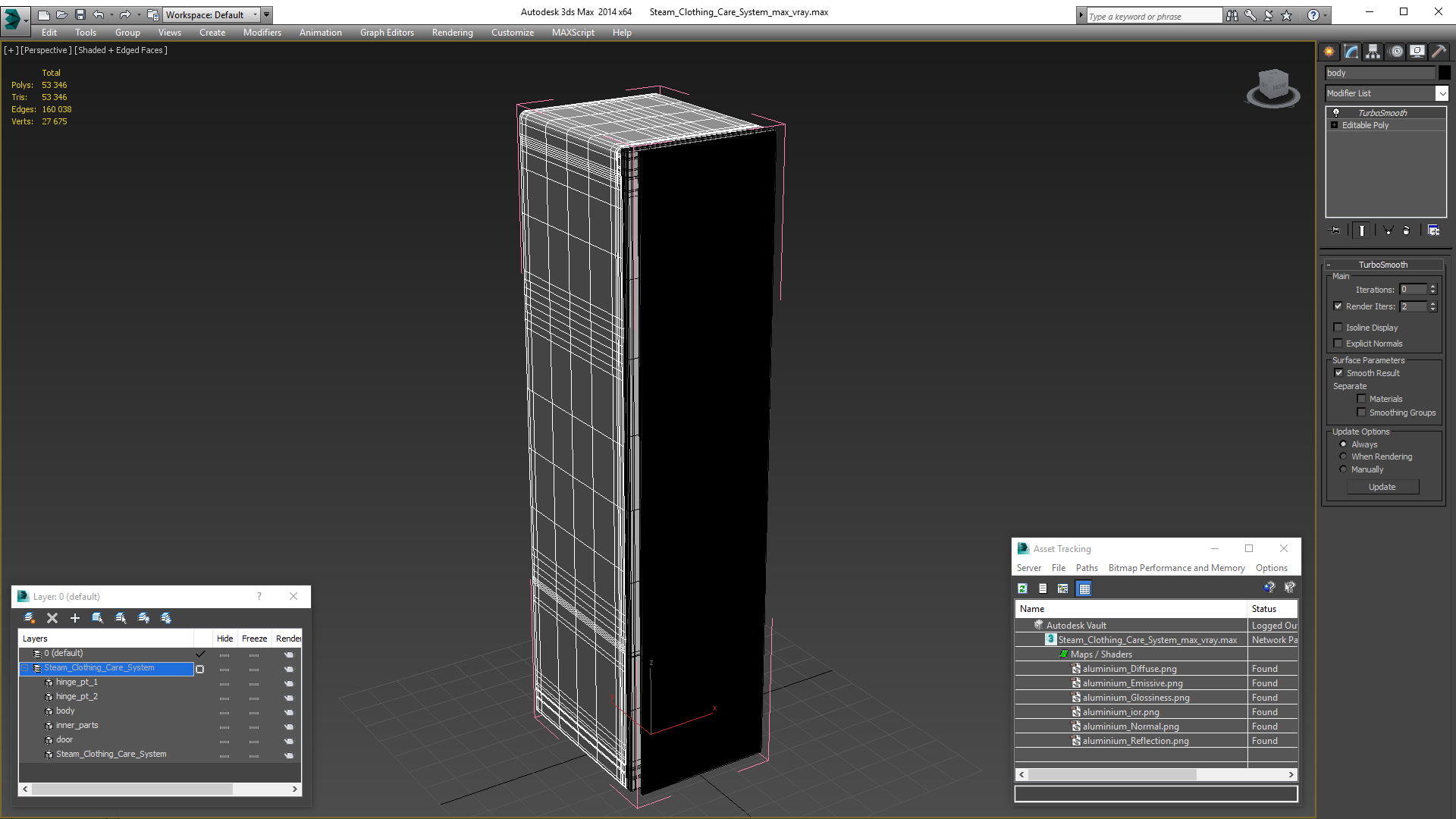 3D Steam Clothing Care System