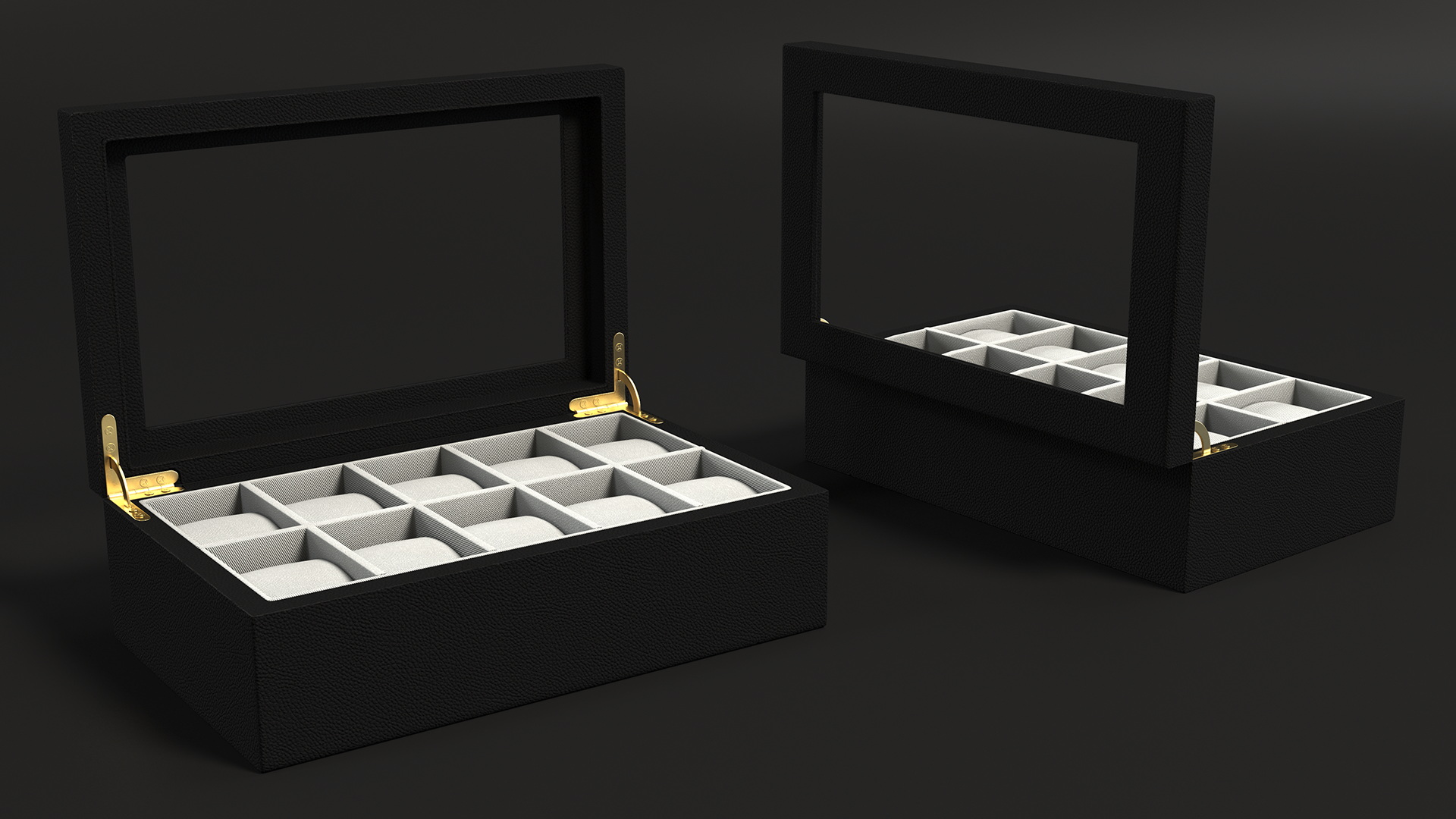 3D model Watch Display Box Leather