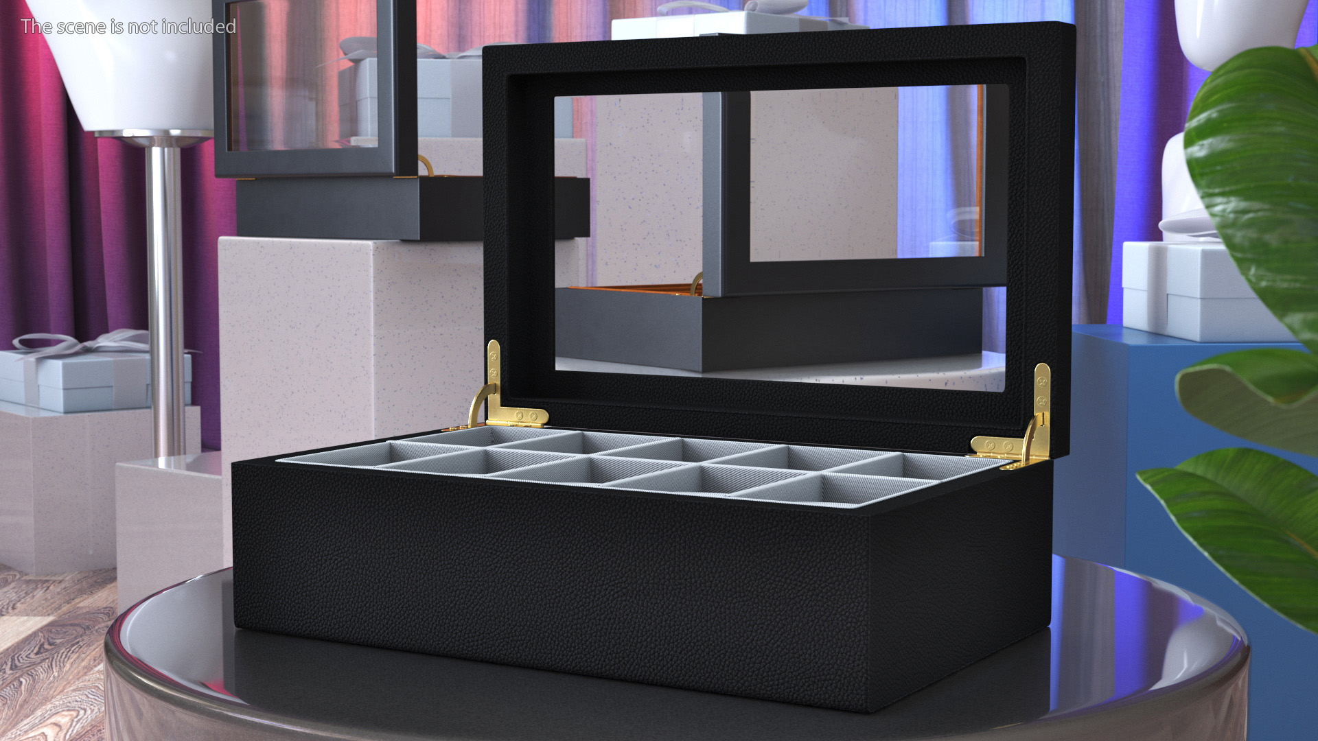 3D model Watch Display Box Leather
