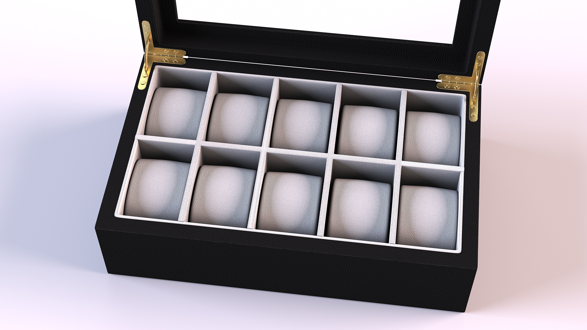 3D model Watch Display Box Leather