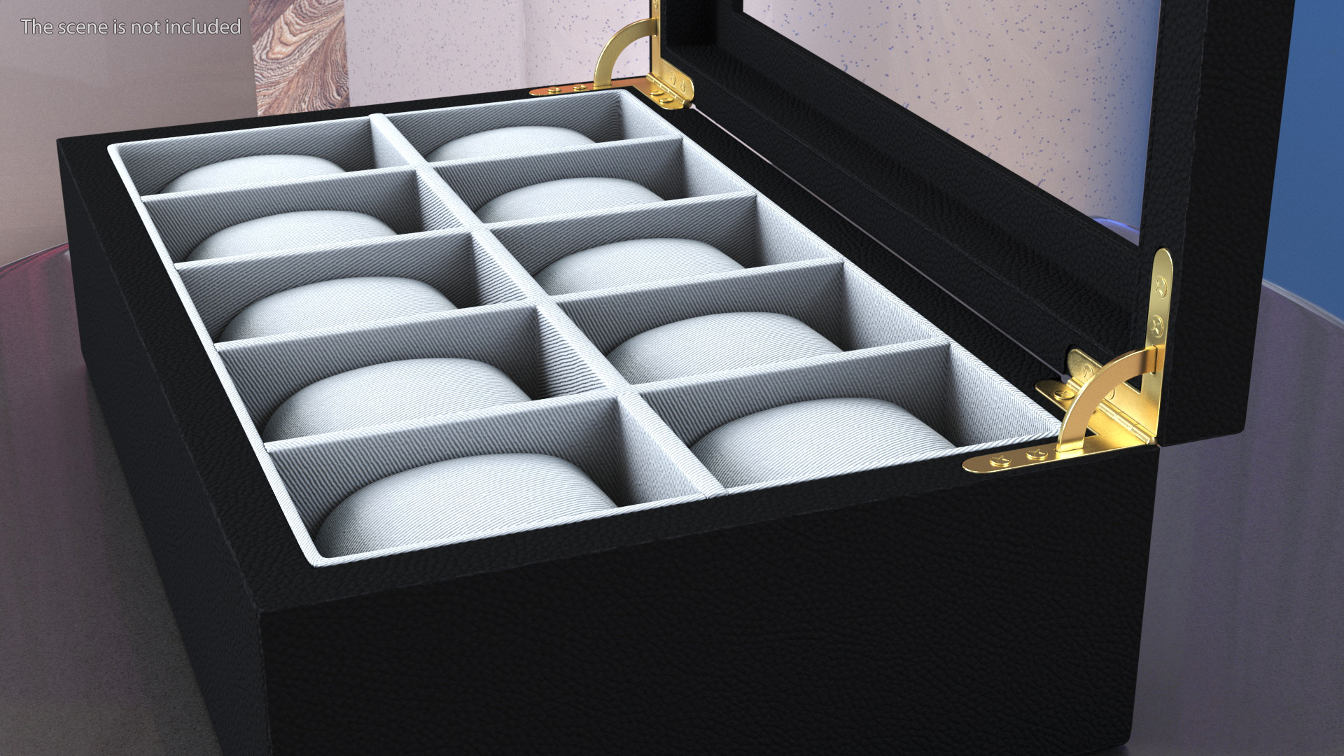 3D model Watch Display Box Leather