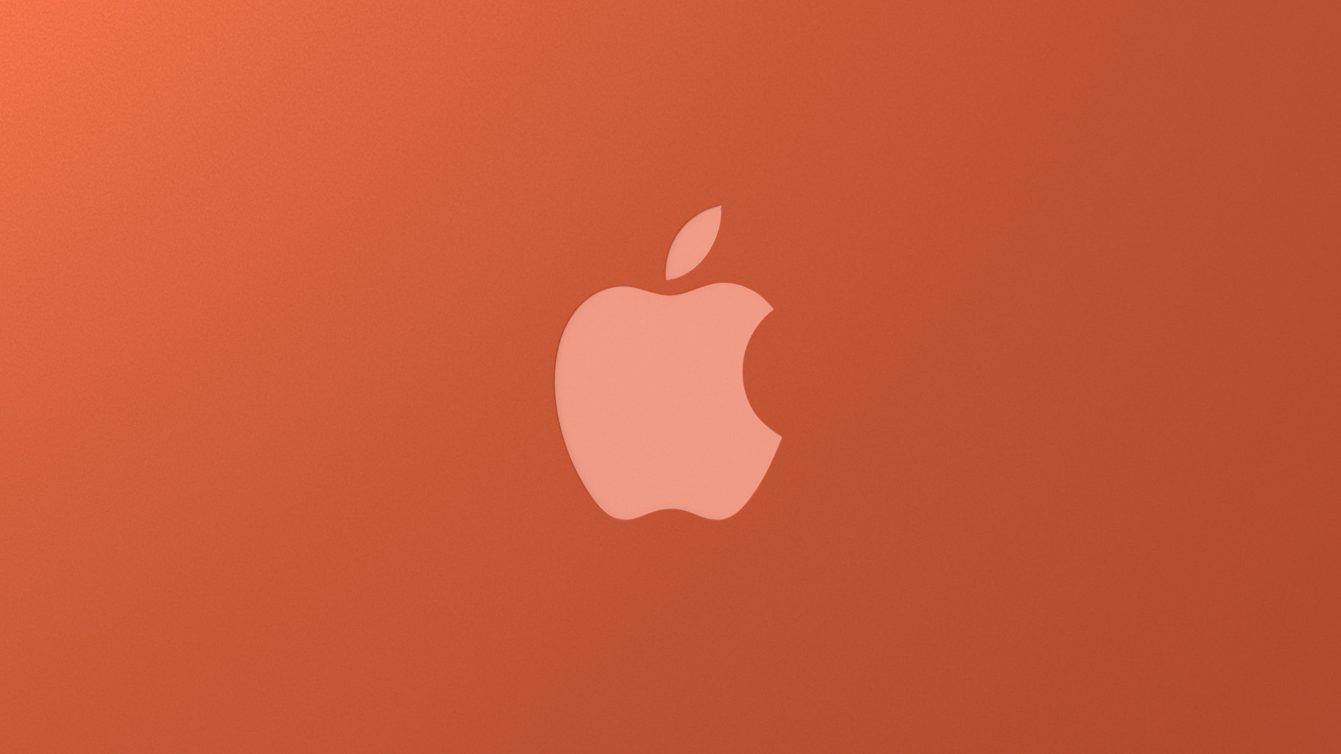 Apple iMac 2021 Orange 3D
