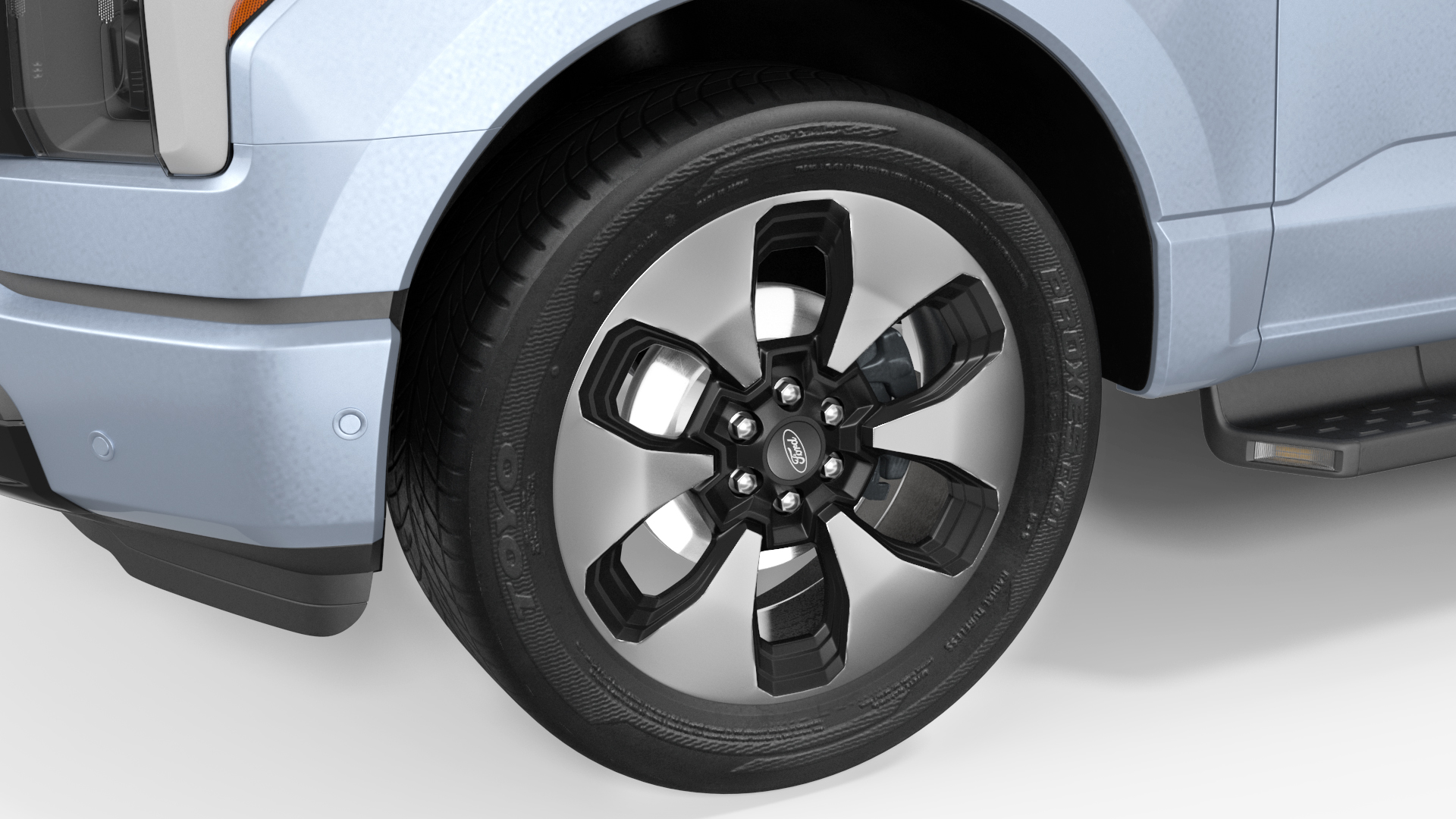 3D Ford F-150 Lightning Simple Interior