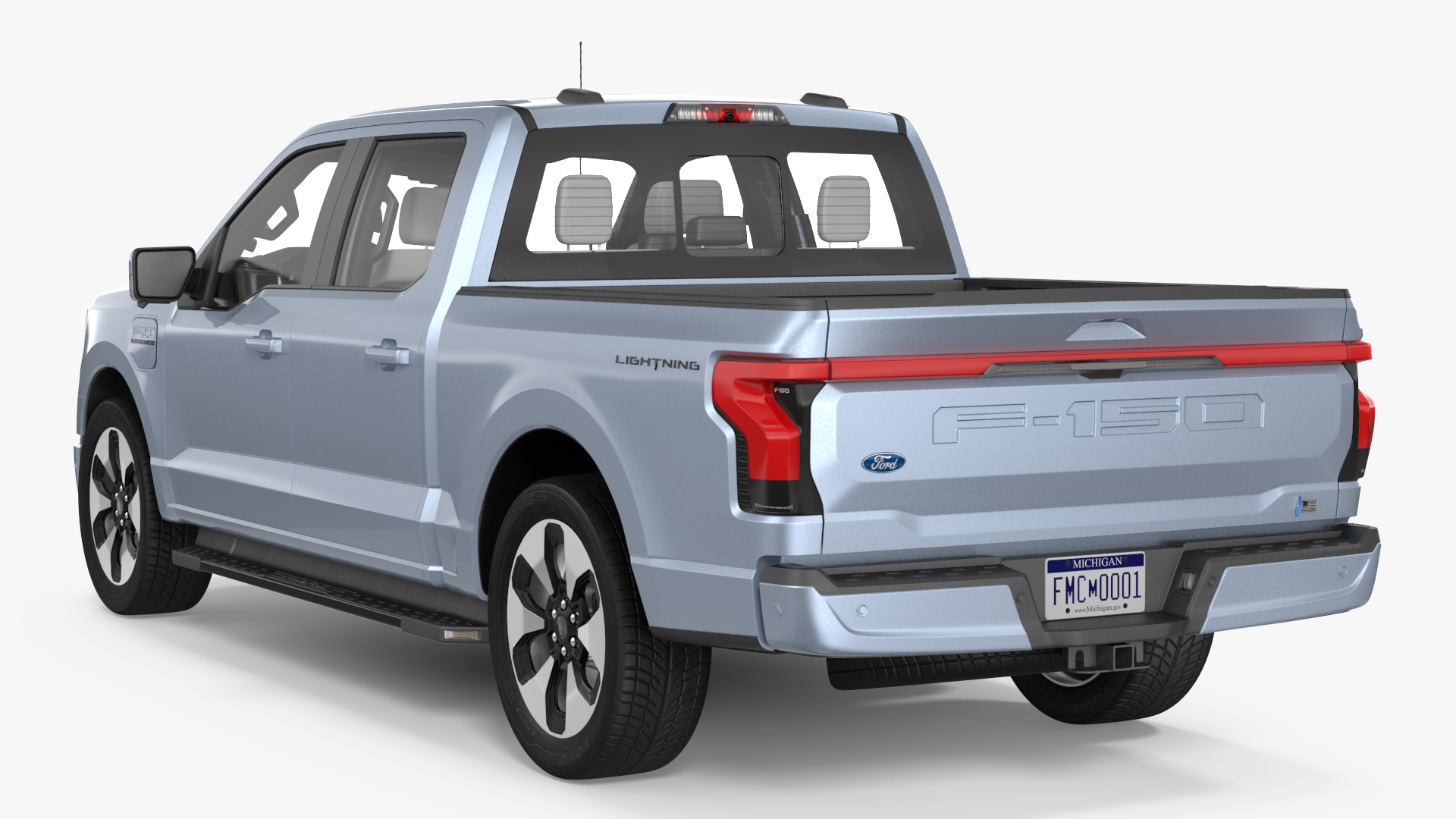3D Ford F-150 Lightning Simple Interior