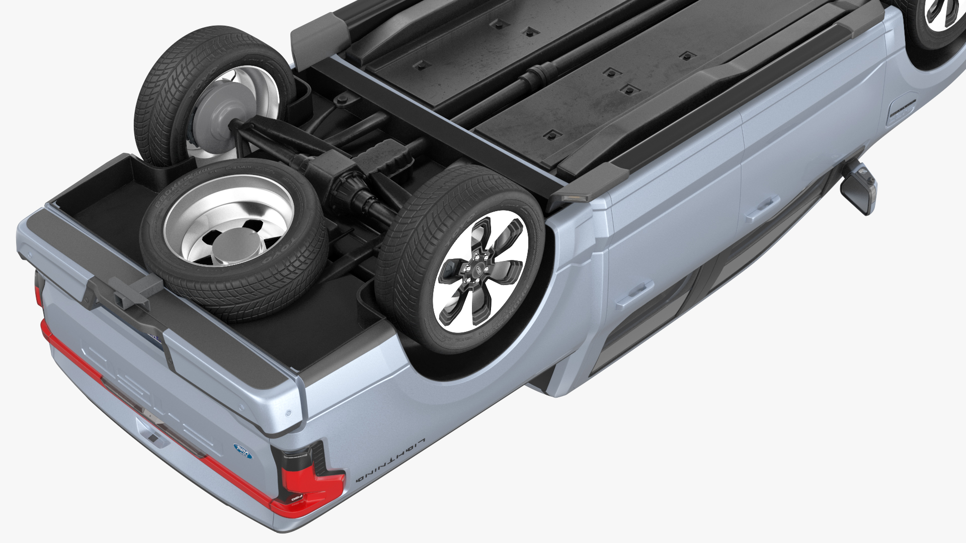 3D Ford F-150 Lightning Simple Interior